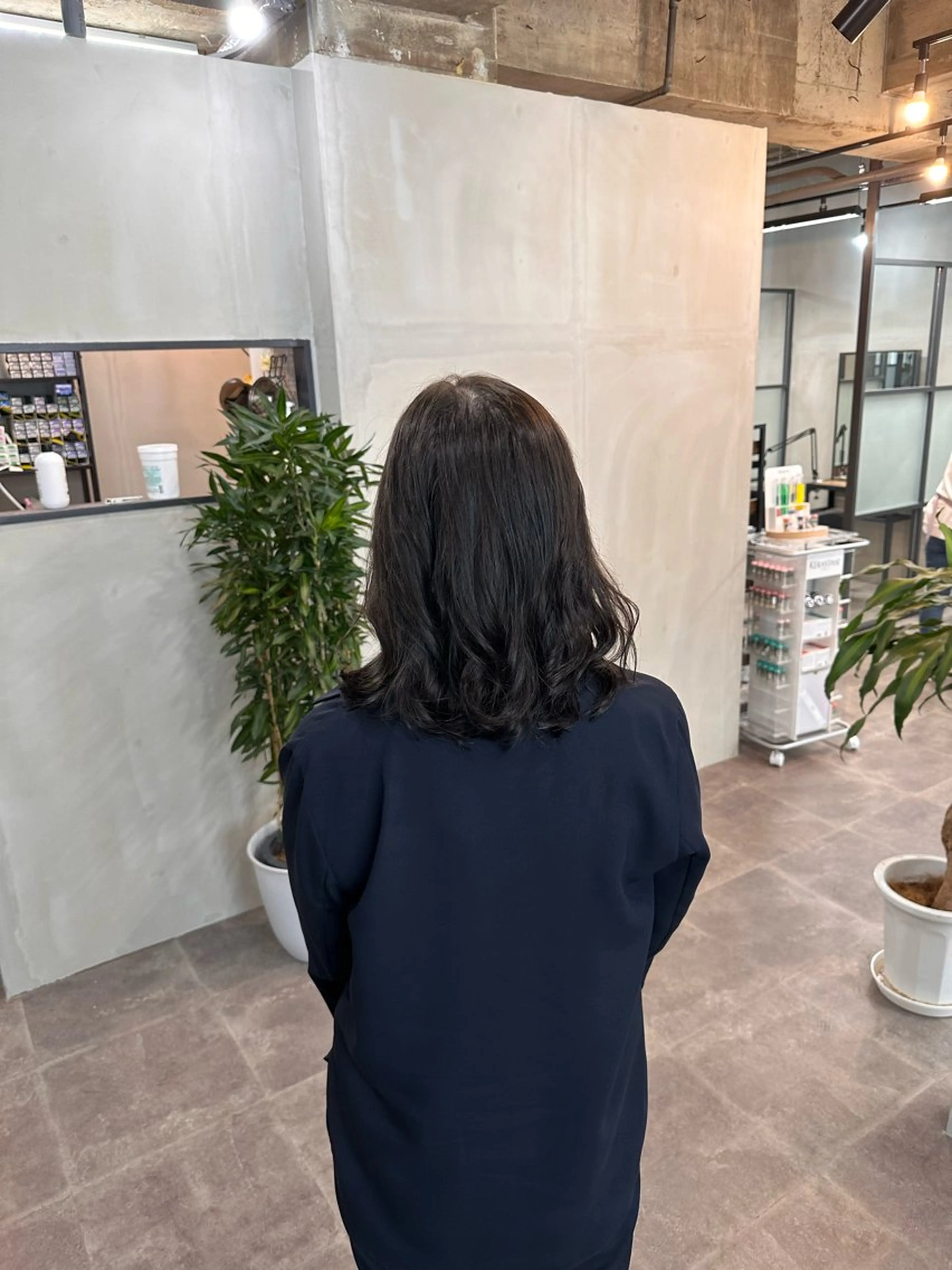 ミディアム パーマ ヘアアレンジ cecil hair 難波店所属・髪質改善透明感カラー /SHOGO☀️のヘアスタイル