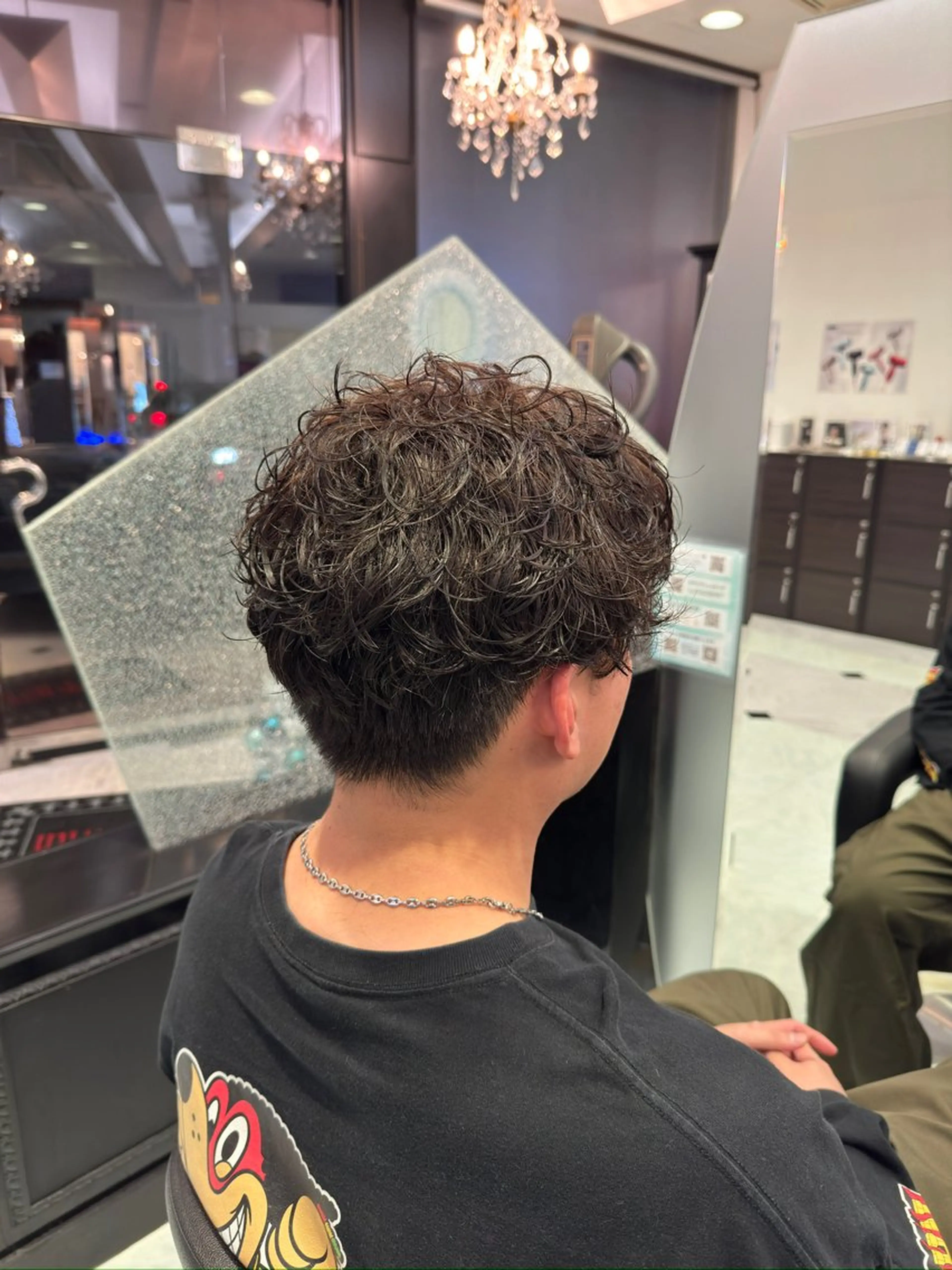 ショート パーマ メンズ メンズパーマ カット パーマ MURATA KOHEIのヘアスタイル