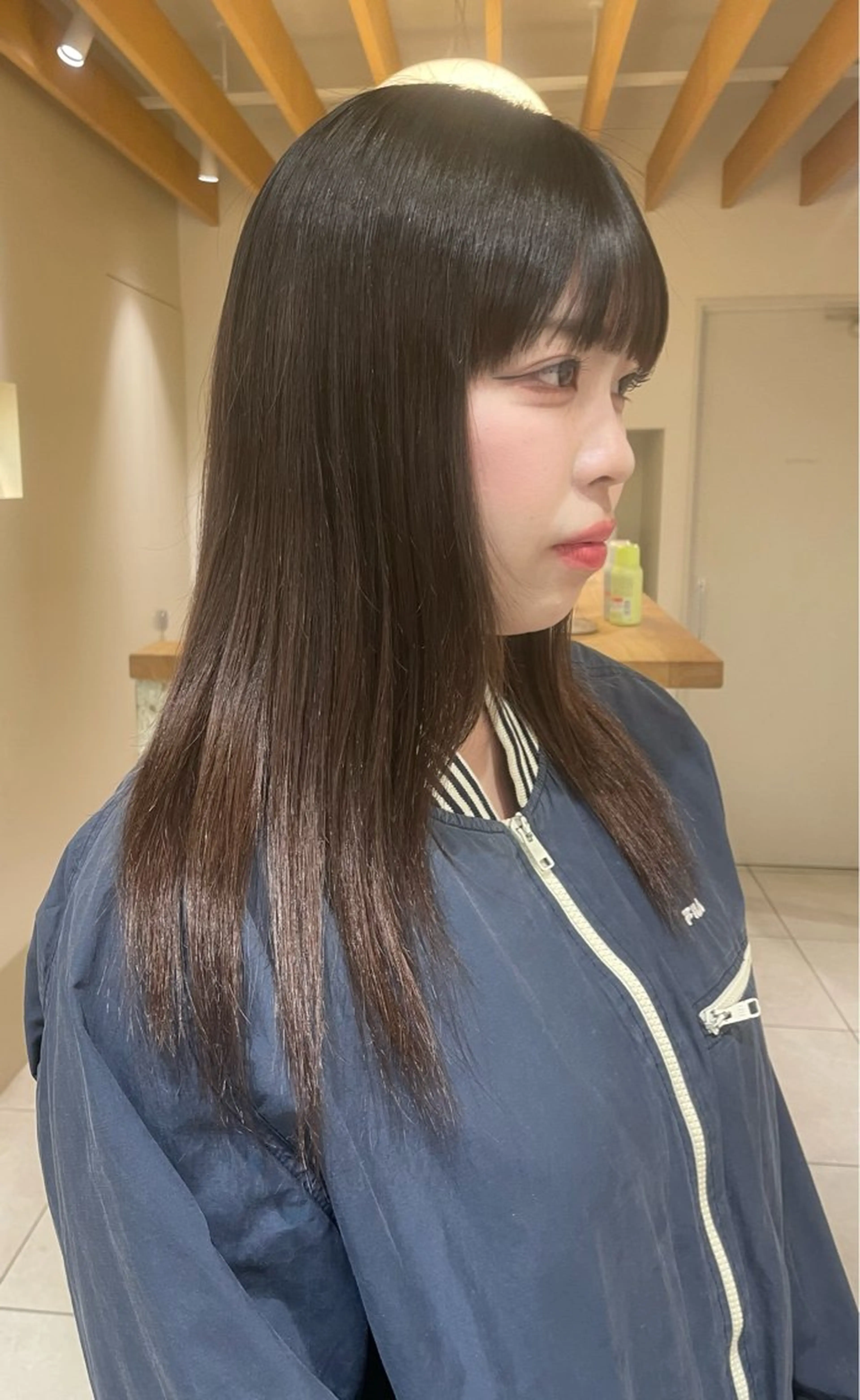 ロング 髪質改善 トリートメント 栗山 瑠花のヘアスタイル