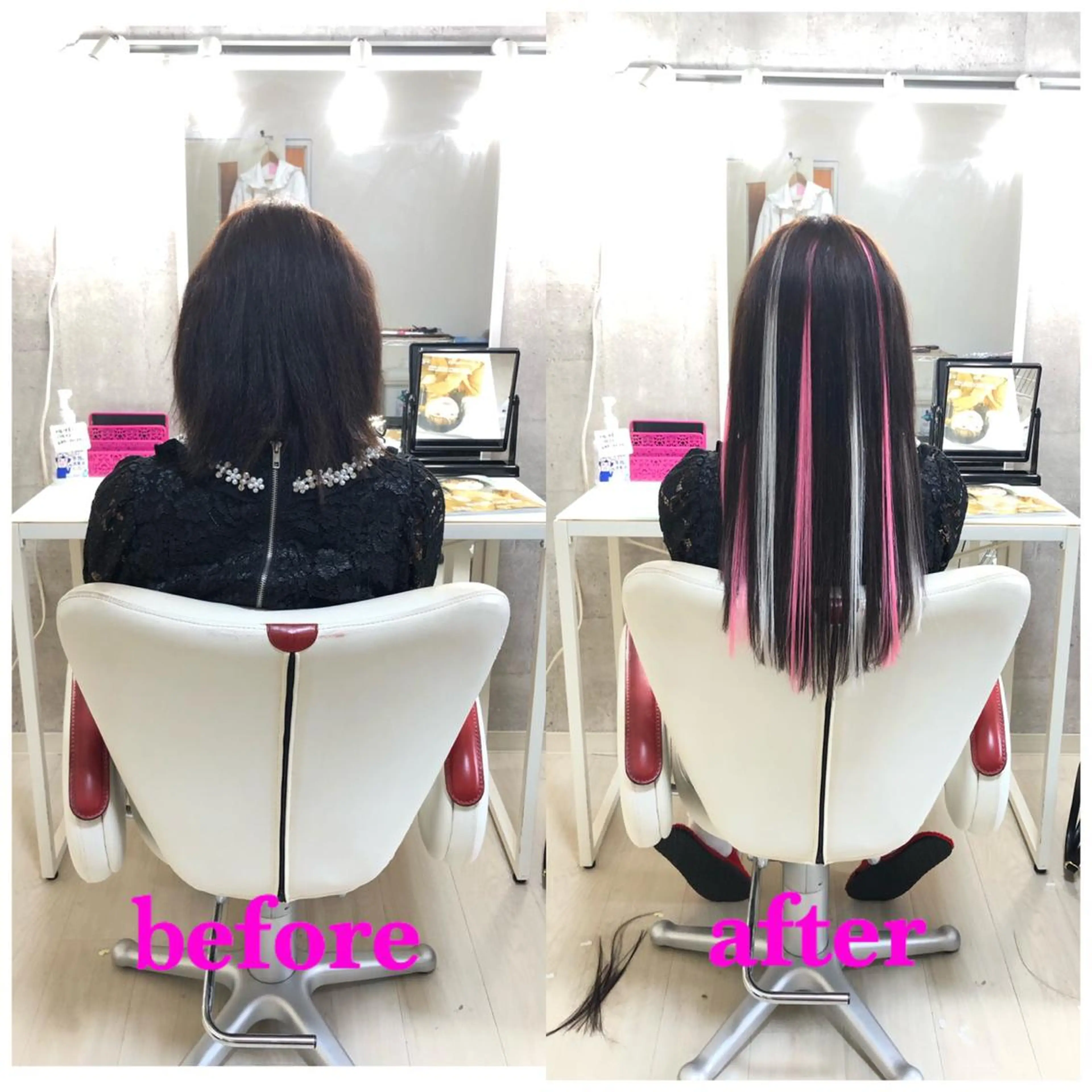 ロング エクステ ドレスアップ心斎橋店所属・🌸ドレスアップ 心斎橋店🌸のヘアスタイル