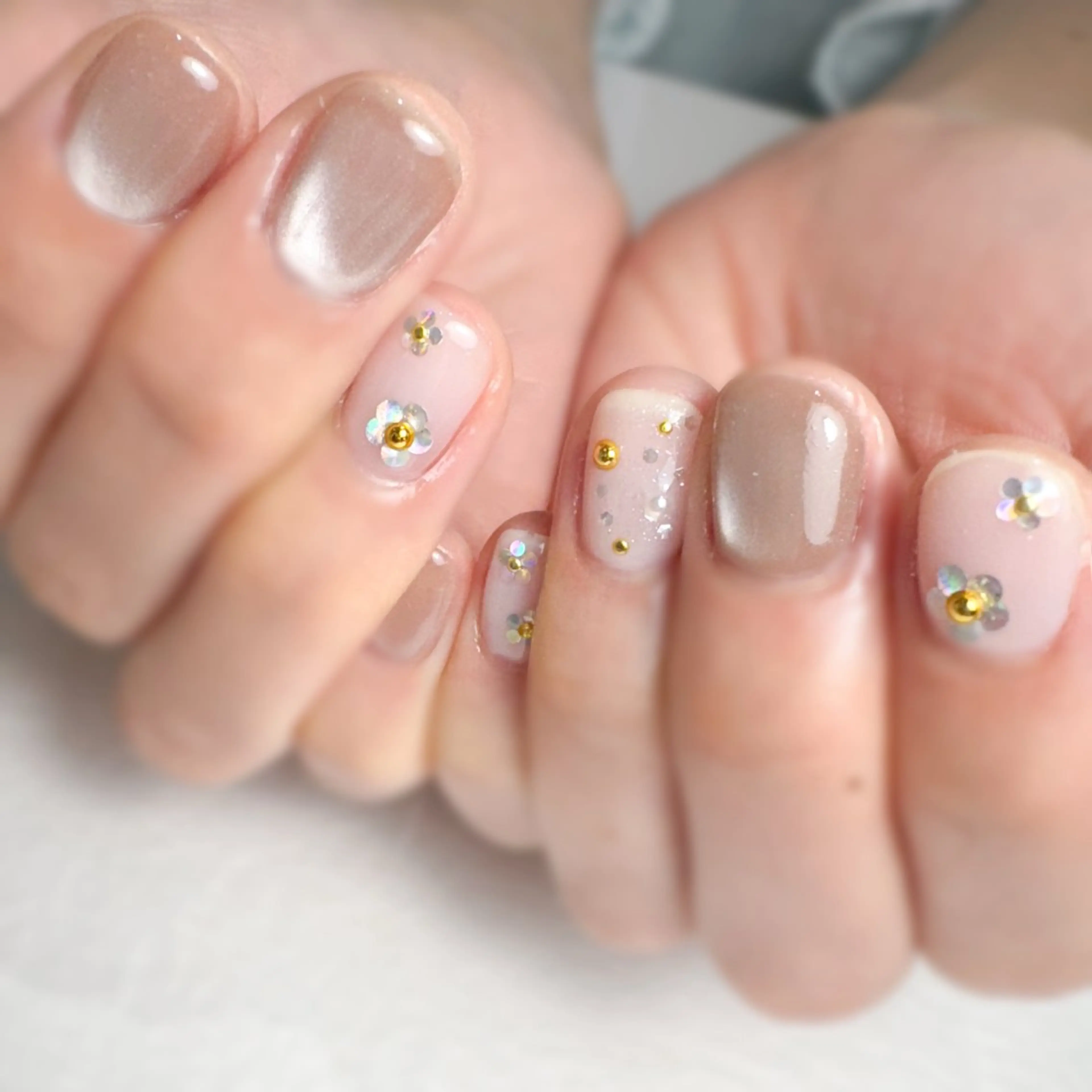 ショート ハンドネイル Re nail所属・Re nailのネイルデザイン