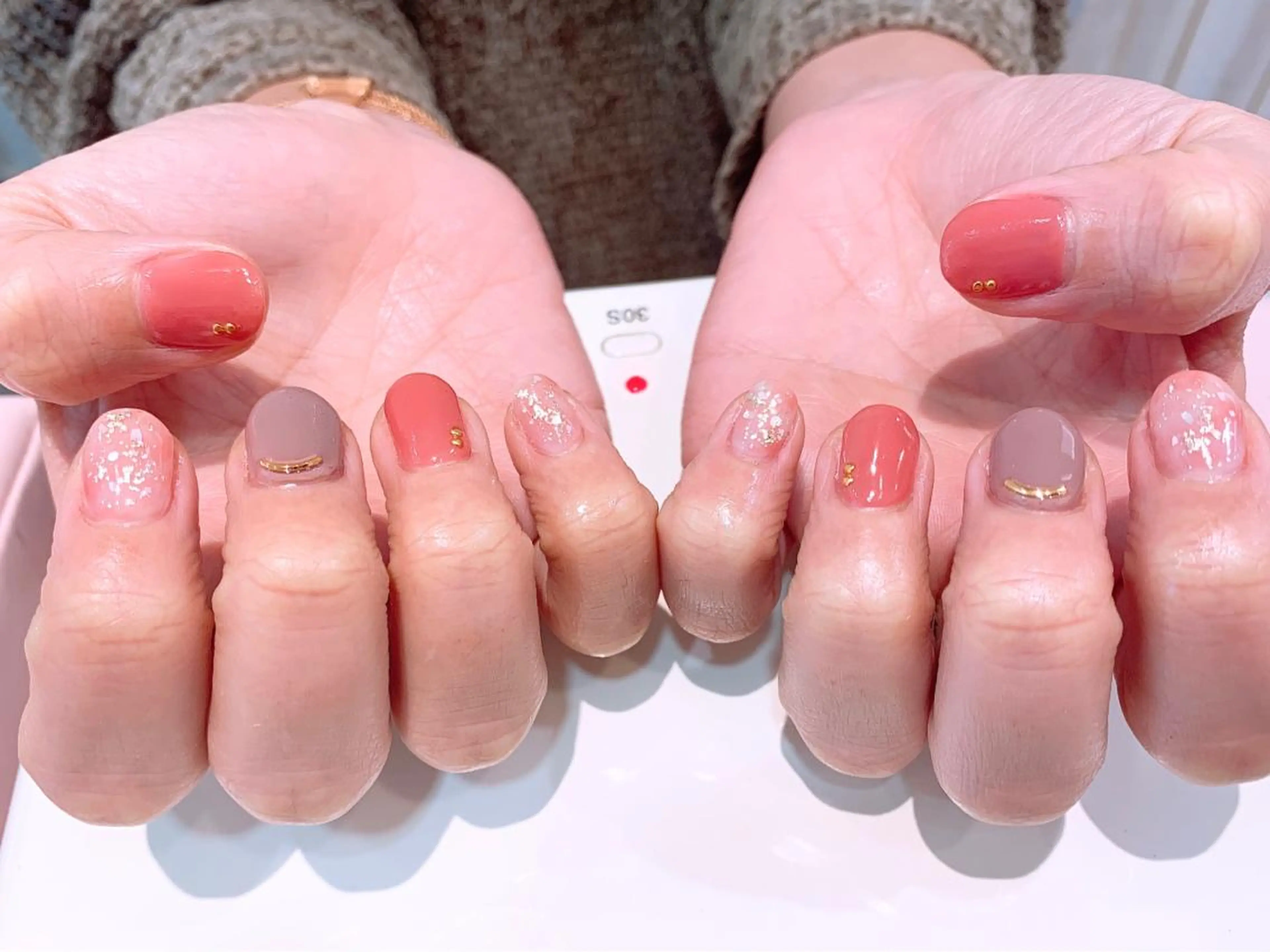 ネイル 金田 純香のネイルデザイン