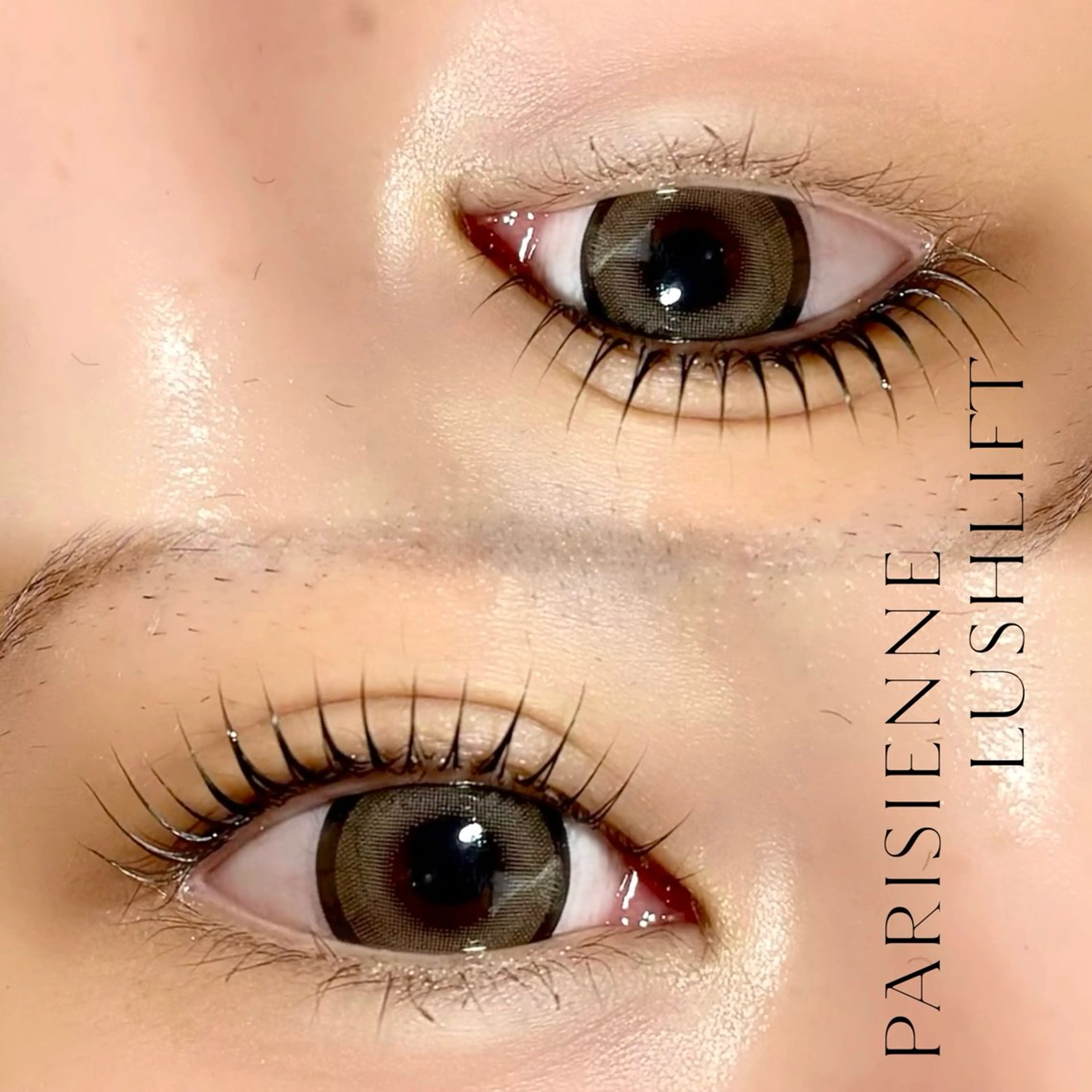 マツエク・マツパ パリジェンヌラッシュリフト palemoon ancetre所属・palemoon🤍 natsumiのマツエク・マツパデザイン