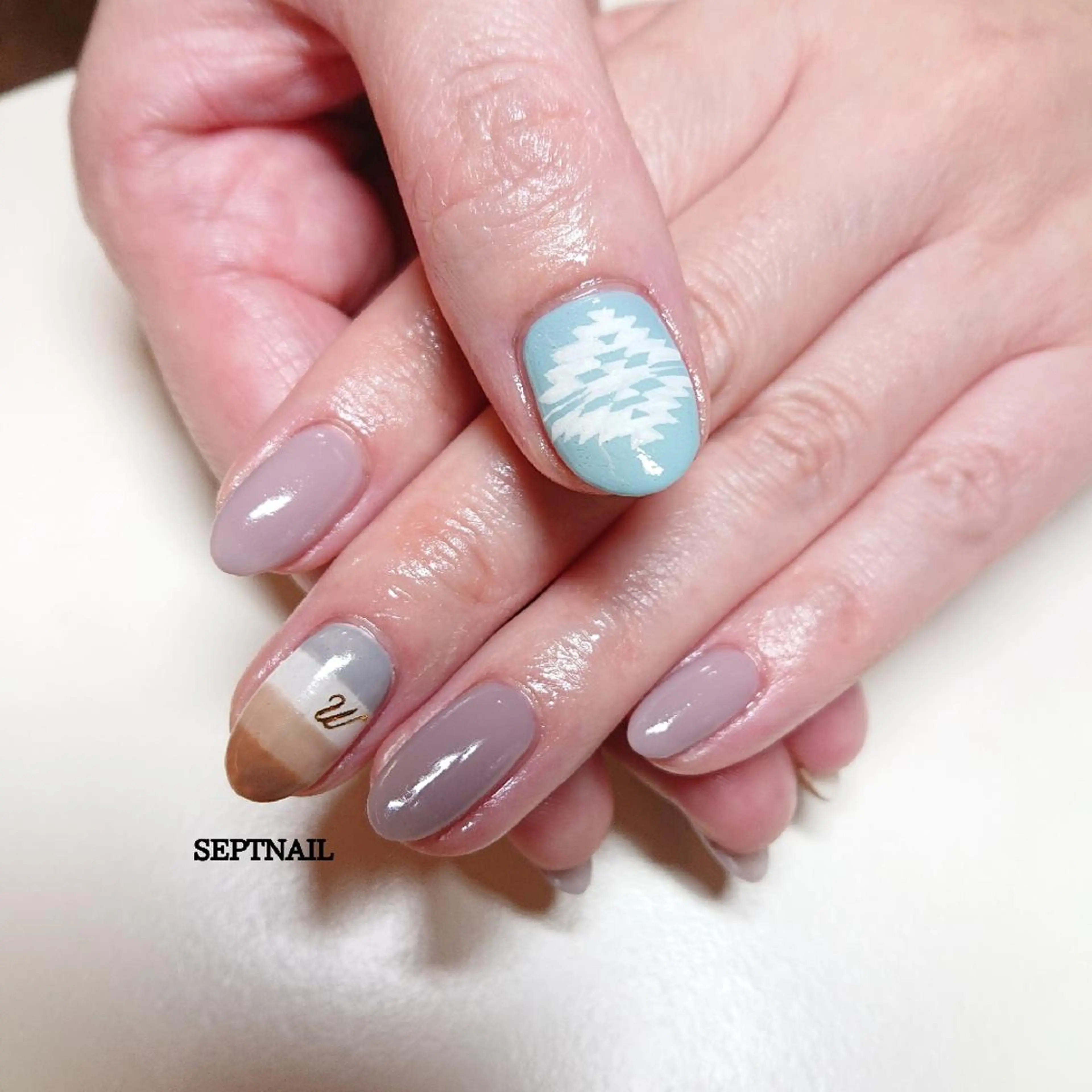 ネイル SEPTNAIL 中澤のネイルデザイン