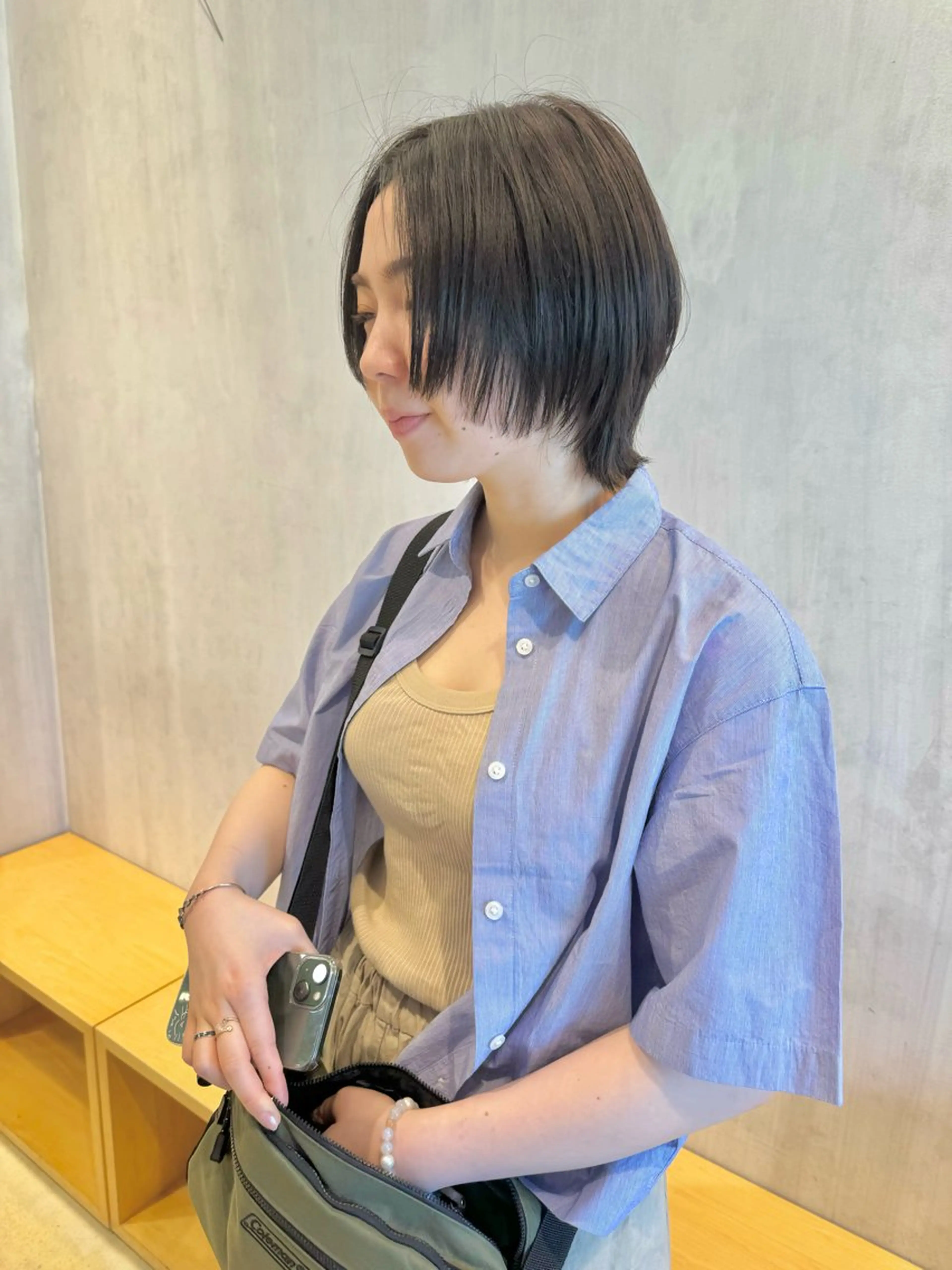 ショート ショートヘア ウルフカット カット メンズパーマ/メンズ カット/古川晴輝のヘアスタイル