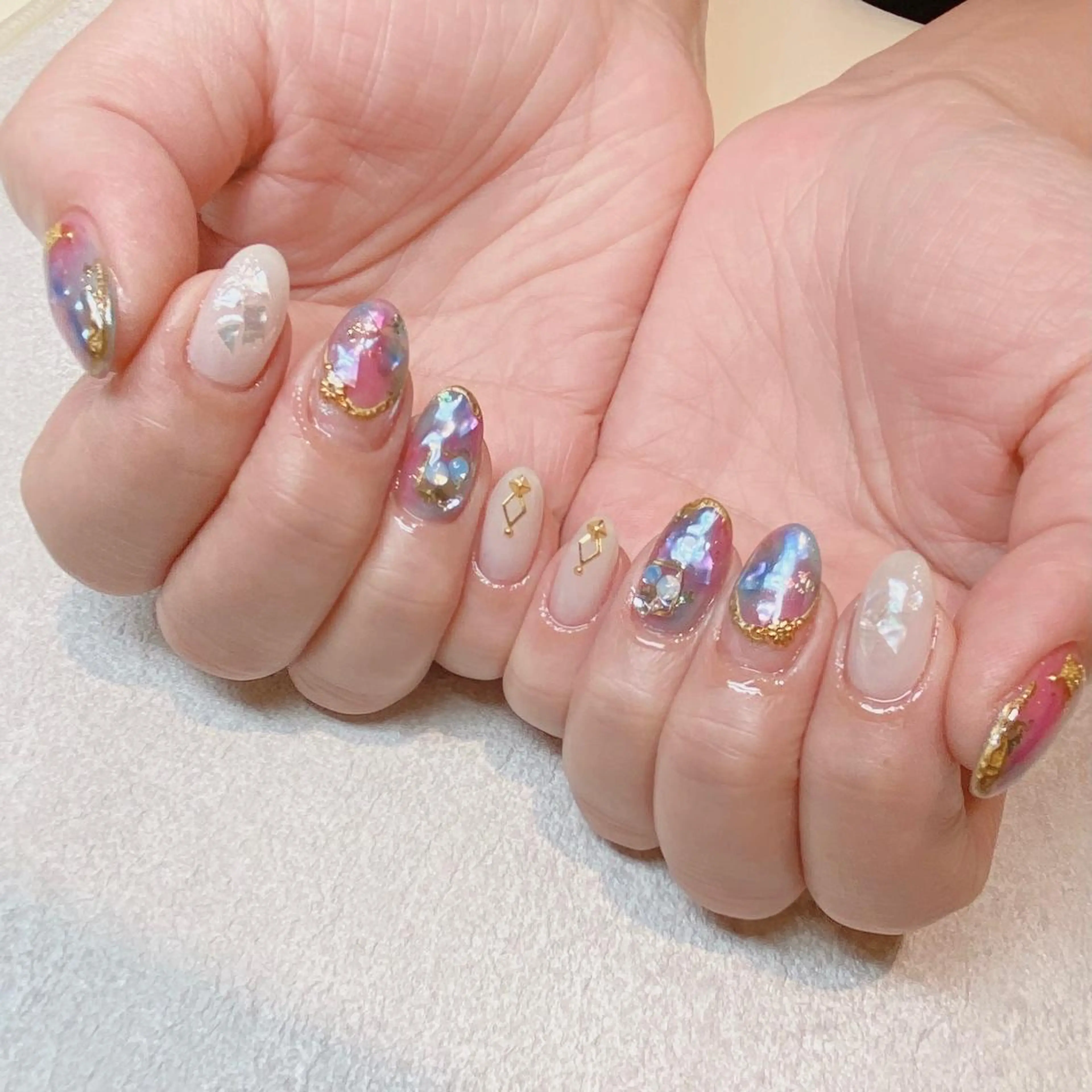 ネイル among アマン所属・lecoa_ kana／amongのネイルデザイン