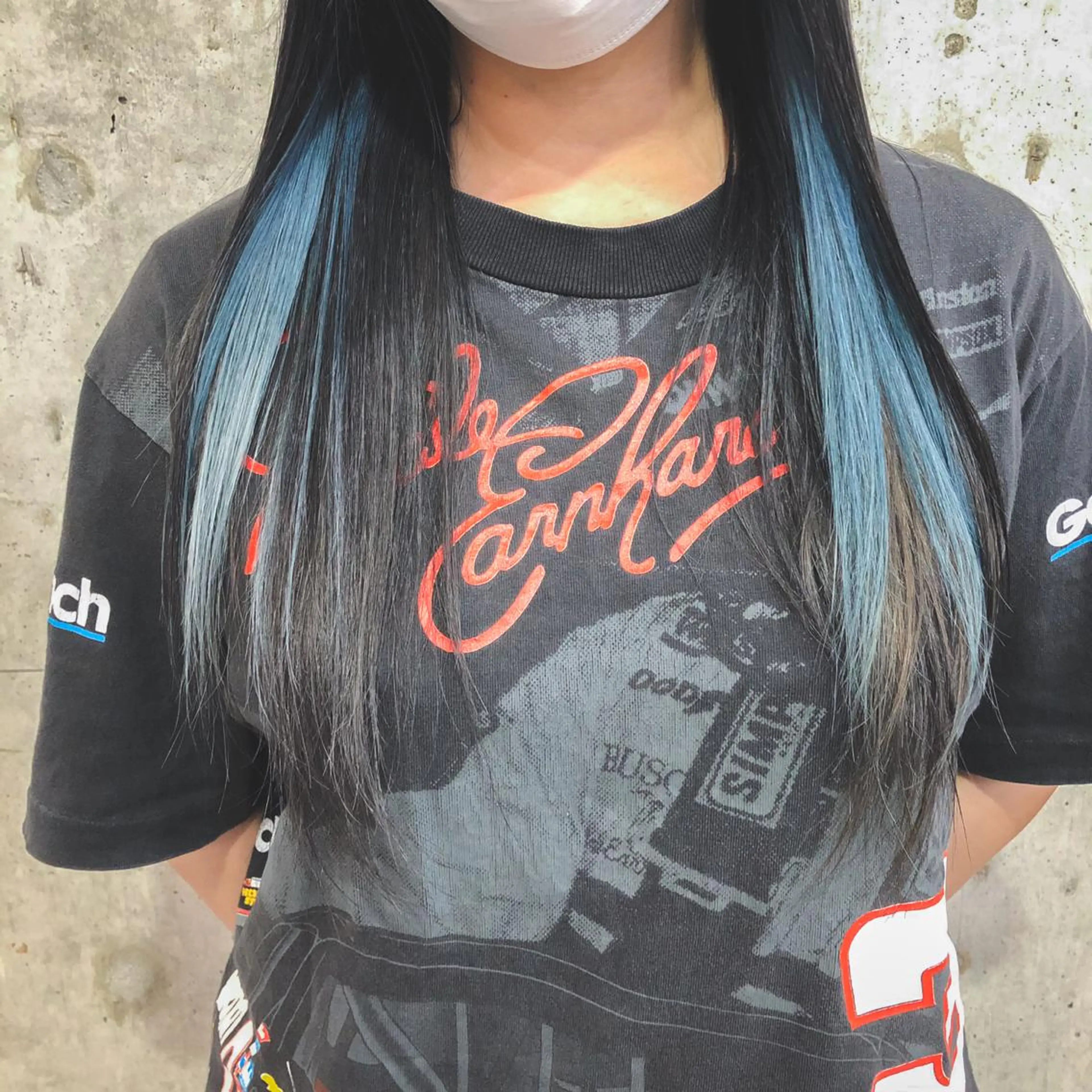 ロング カラー ヘアアレンジ レイヤー/ウルフ/ ハッシュカット/そらのヘアスタイル