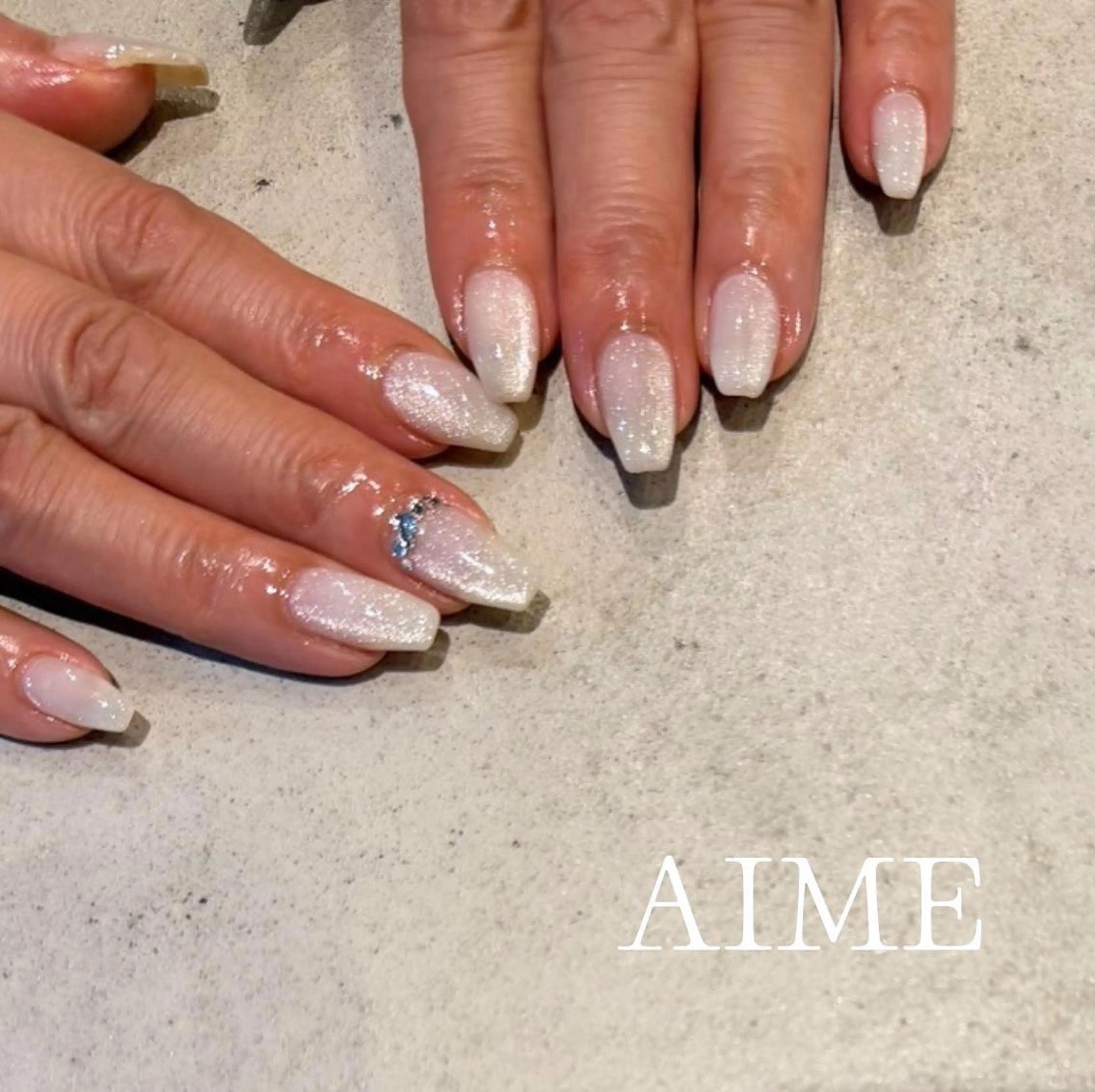 ネイル アートネイル ハンドネイル AIME （momo）のネイルデザイン