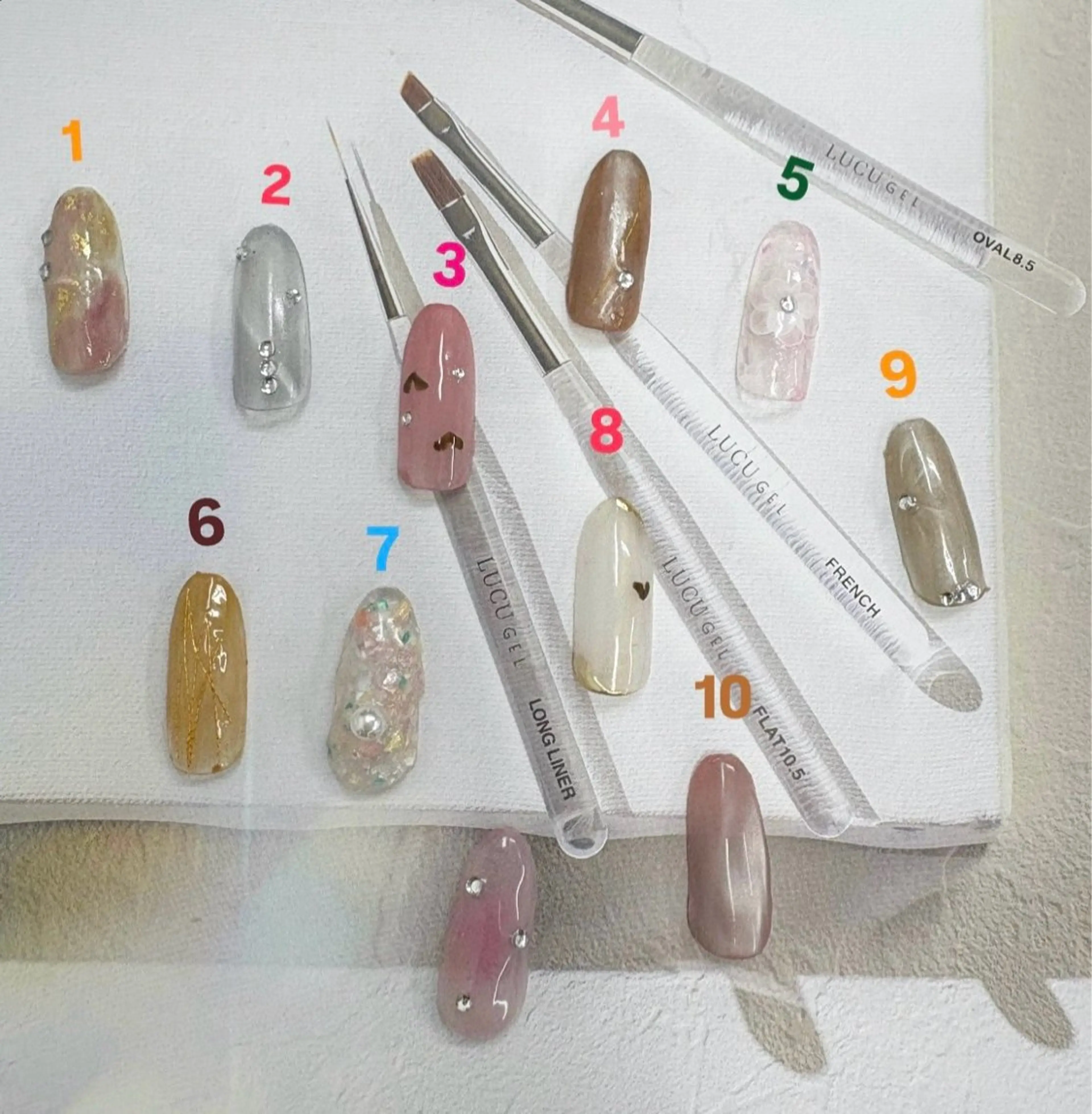 オフありワンカラー➕写真アート2本の写真