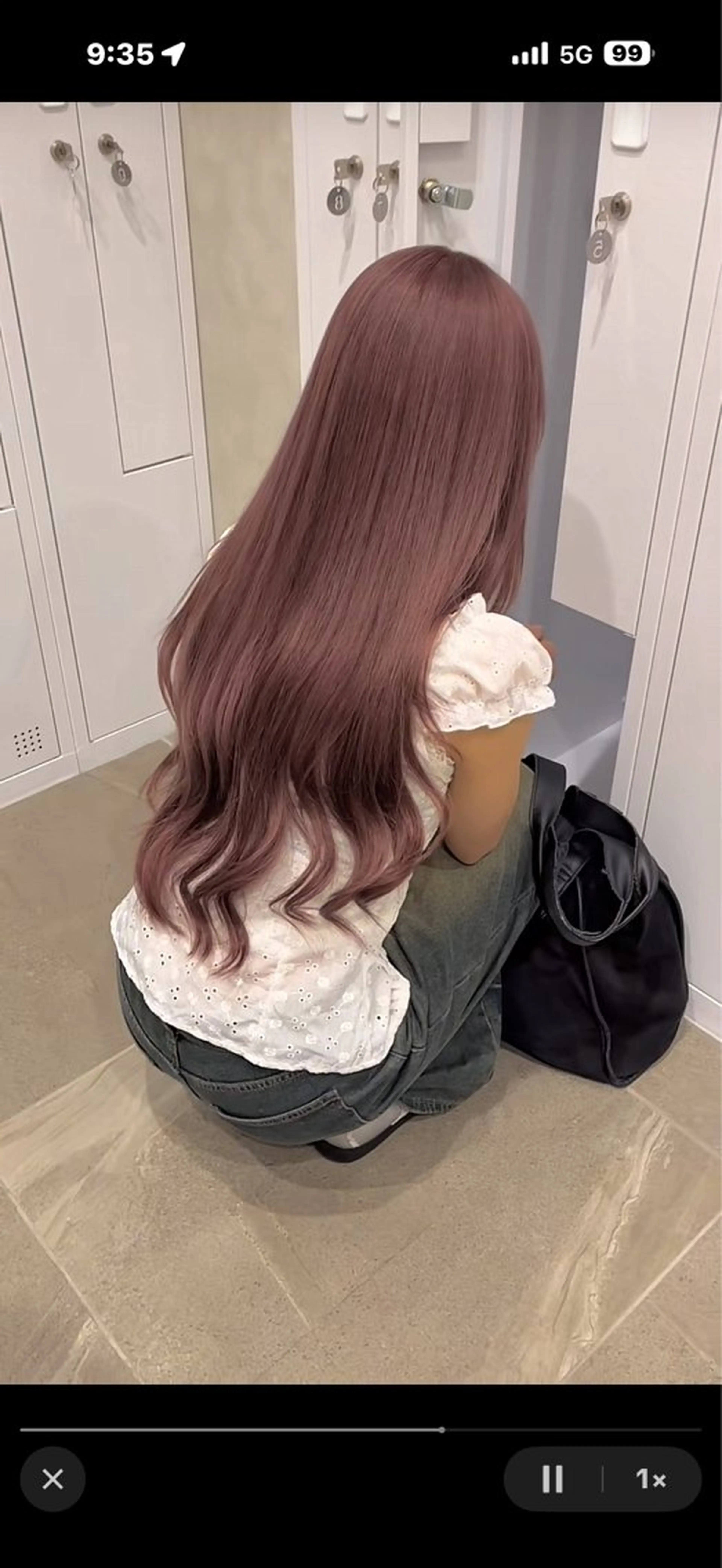 カラー ピンクカラー CUCU那覇国際通り所属・新垣 杏凜のヘアスタイル