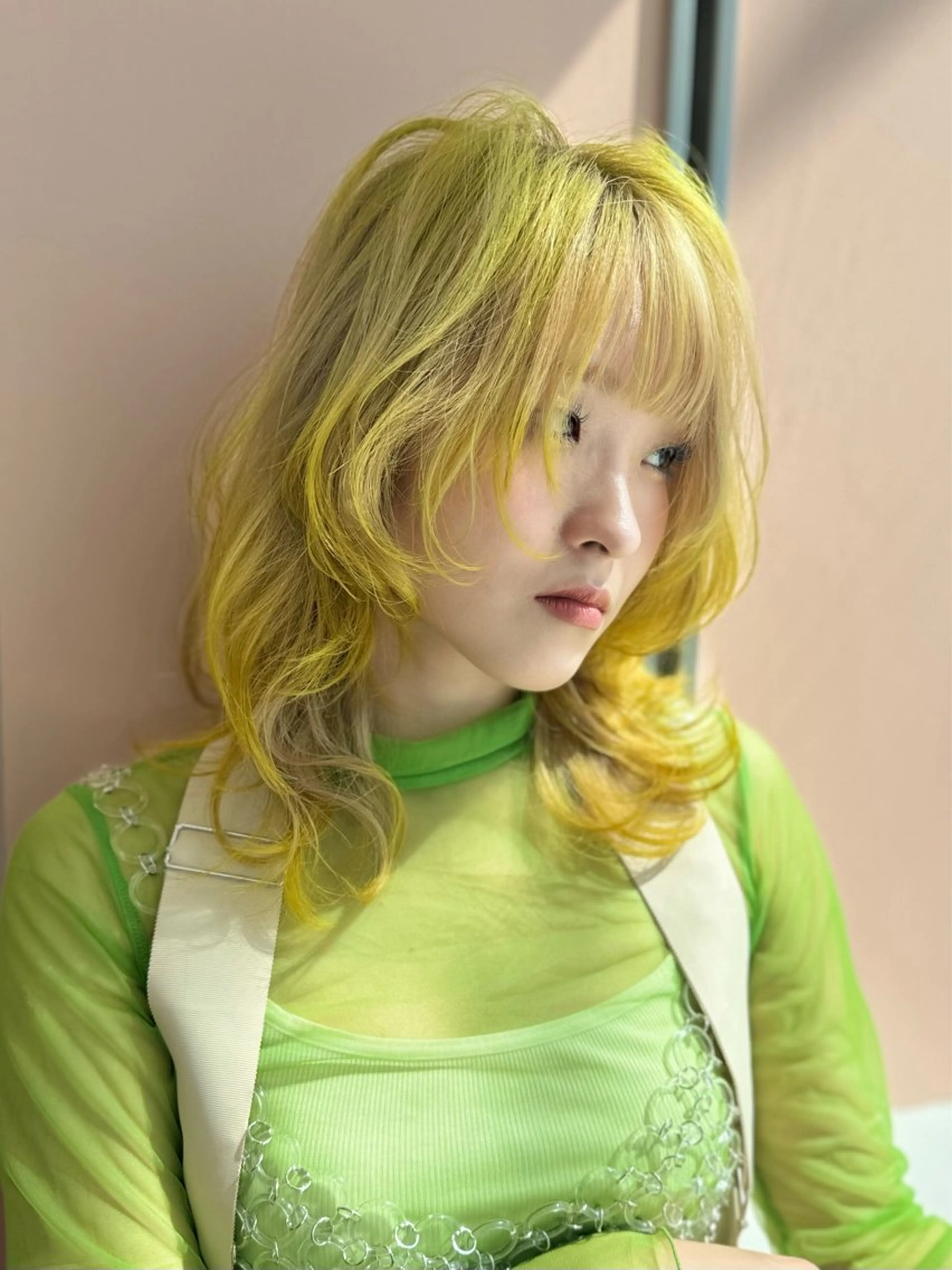 カラー ベージュカラー ブリーチ ケアブリーチ ホワイトベージュ GOTTO LATOUR所属・淺野 里音のヘアスタイル