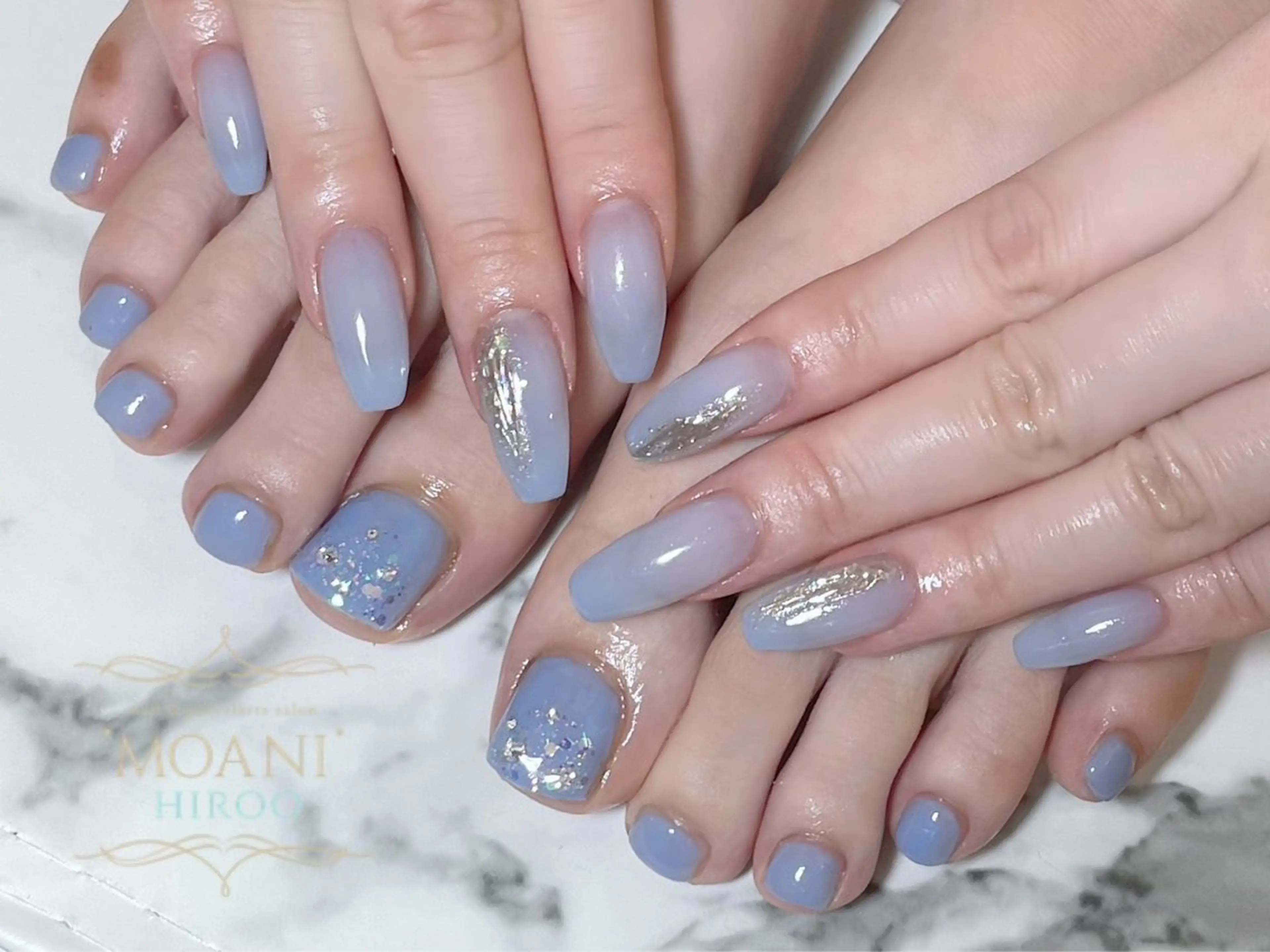 ネイル フィルインネイルサロンMOANIHiroo 恵比寿店所属・🌷HARUNA🌷 恵比寿店のネイルデザイン