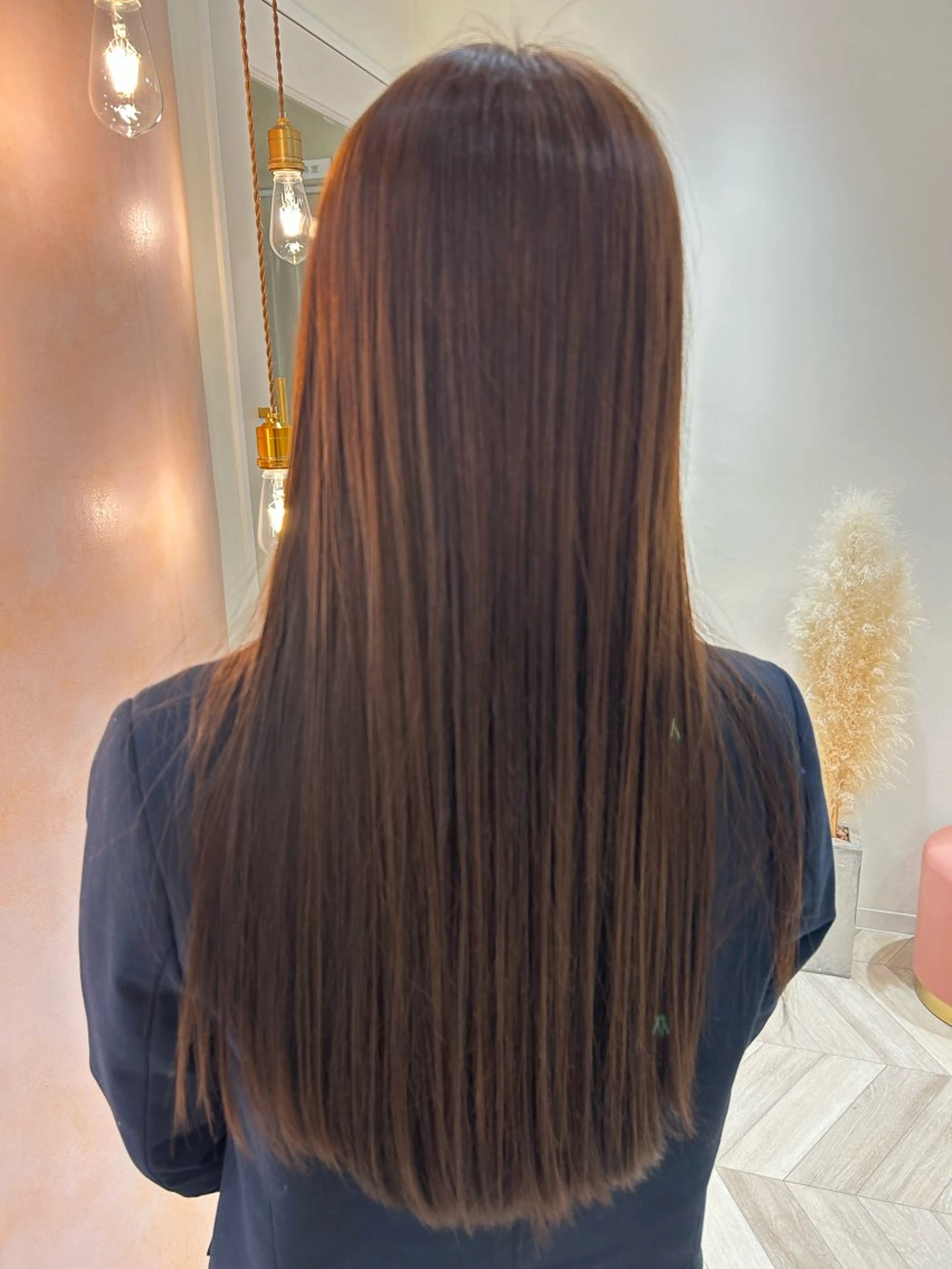 ロング カラー 深谷 真見のヘアスタイル