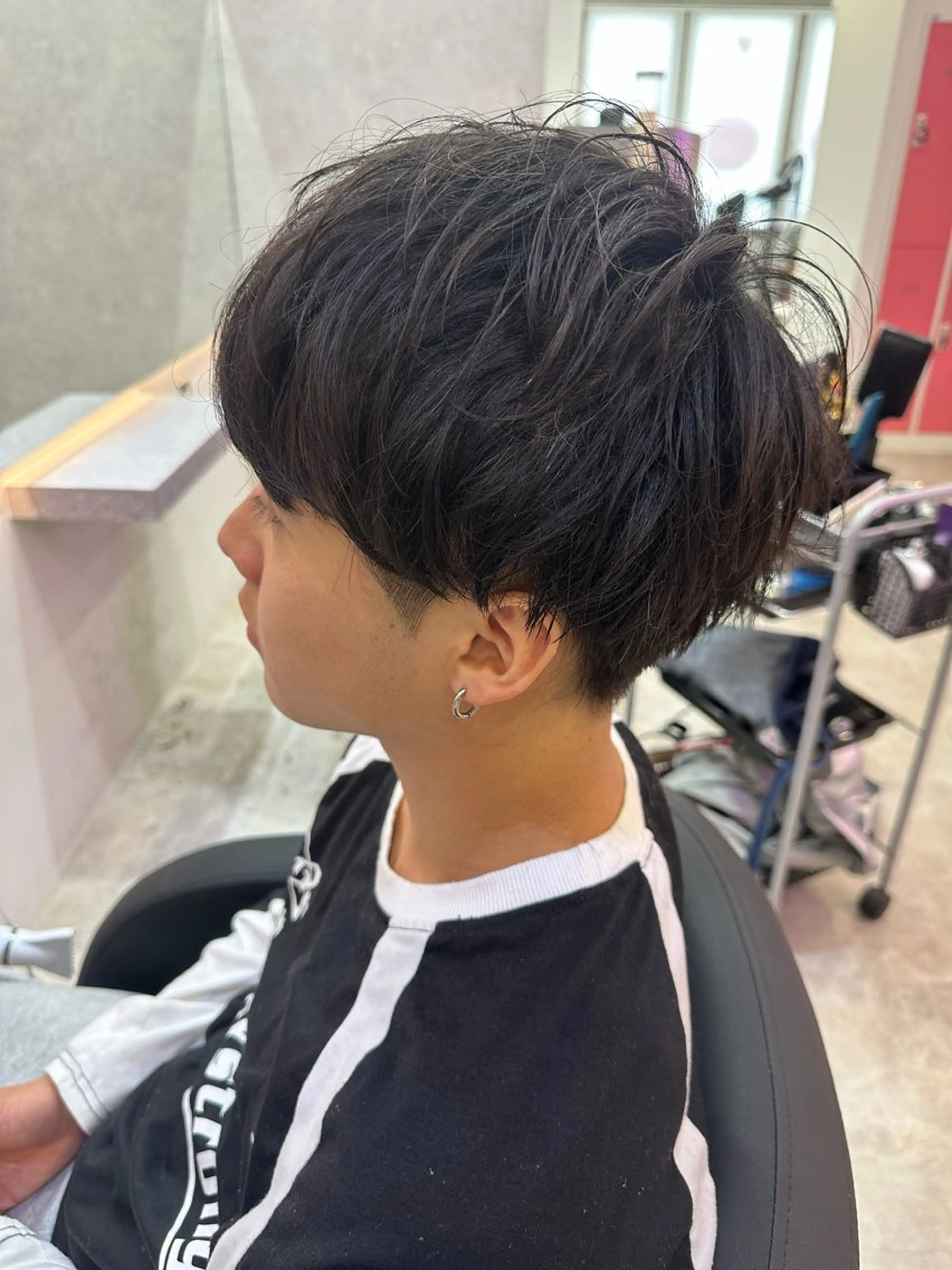 (メンズ限定)シャンプーなしドライカット✂️セット剤+5分遅刻施術不可の写真