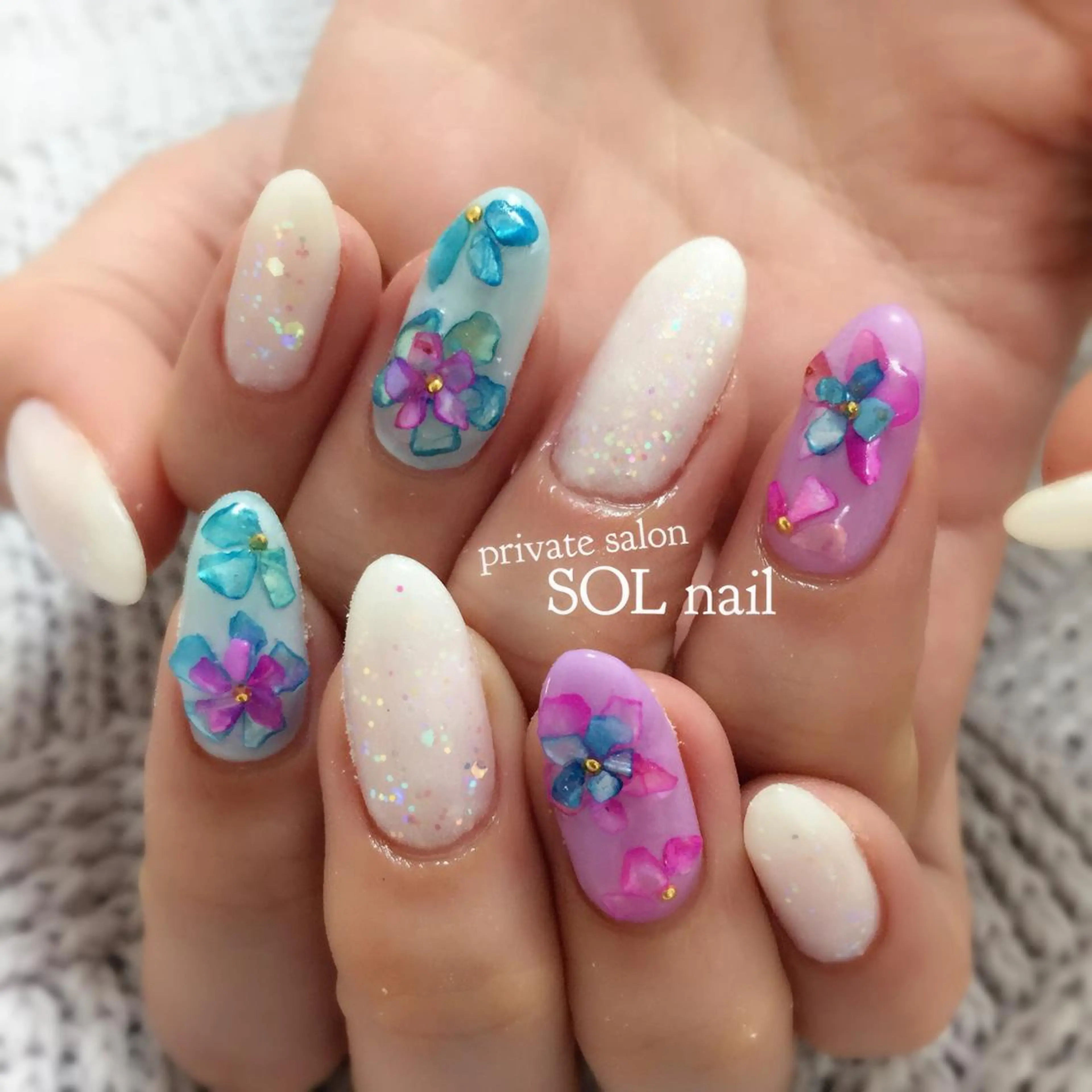 ネイル ハンドネイル SOL NAILのネイルデザイン