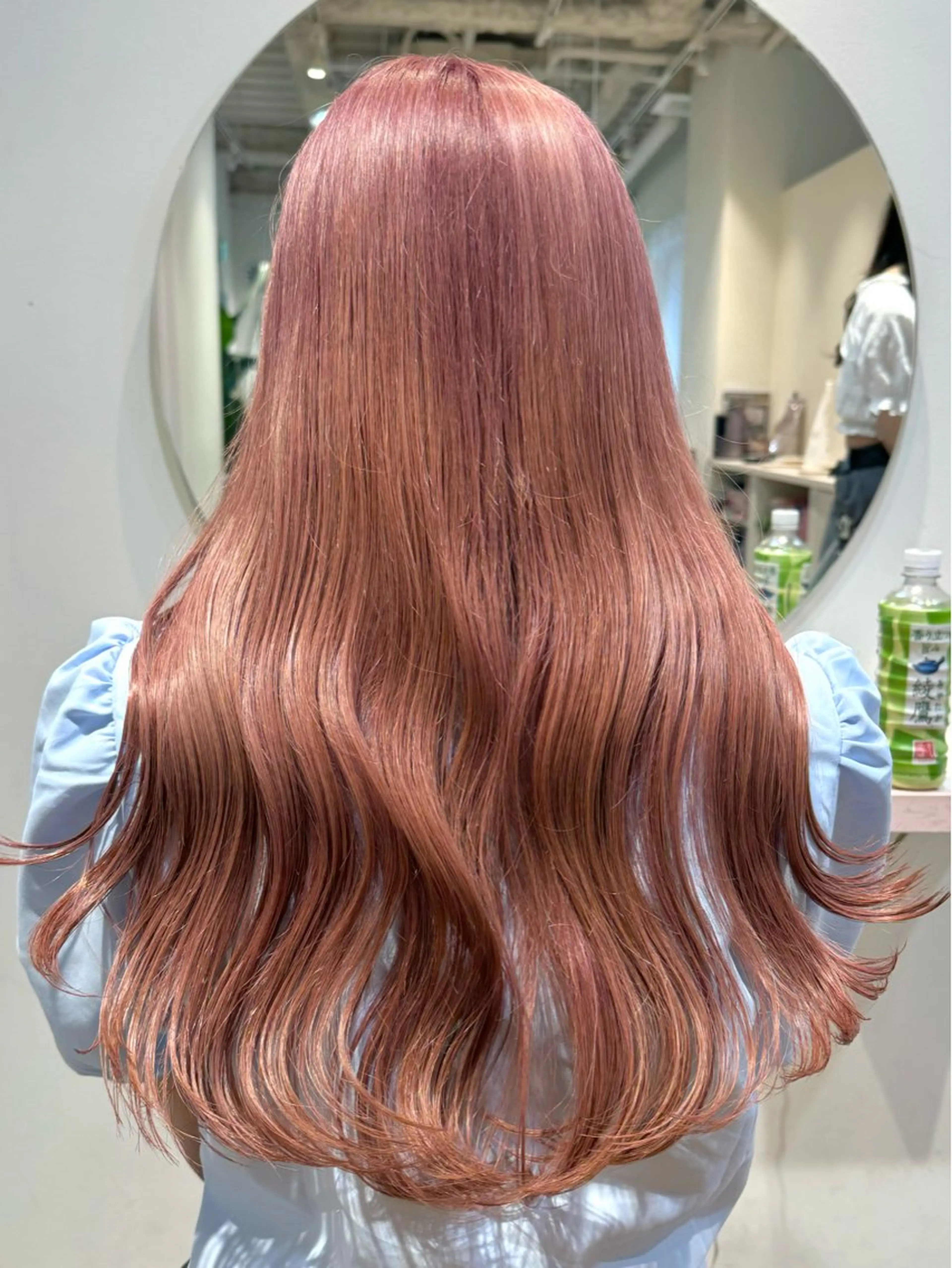 ロング カラー roka所属・ayaka♡ 柔らかカラーのヘアスタイル