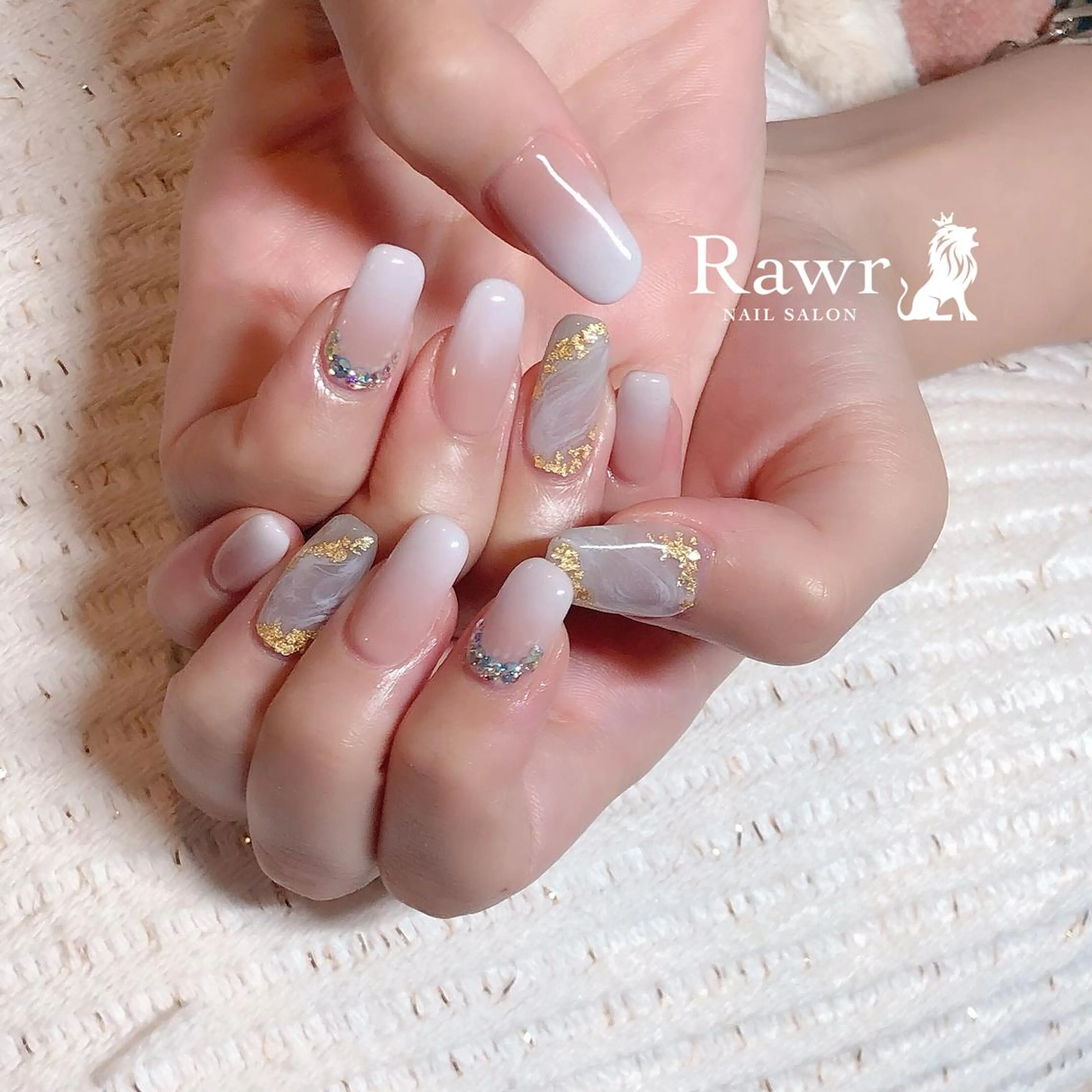 ネイル ハンドネイル Rawr / saoriのネイルデザイン