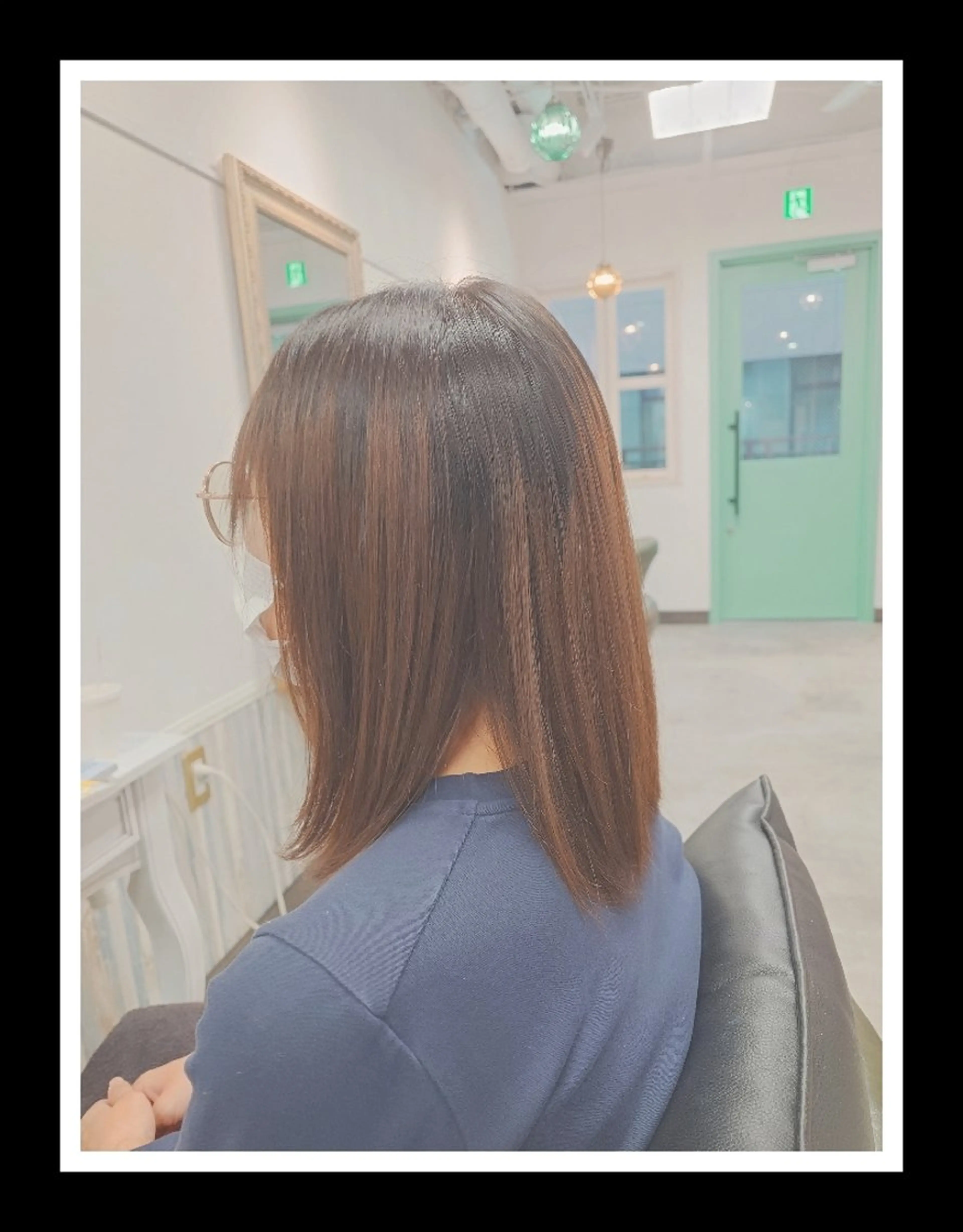 パーマ 髪質改善 ストレートパーマ 縮毛矯正 tico 🌱shiori🌱のヘアスタイル