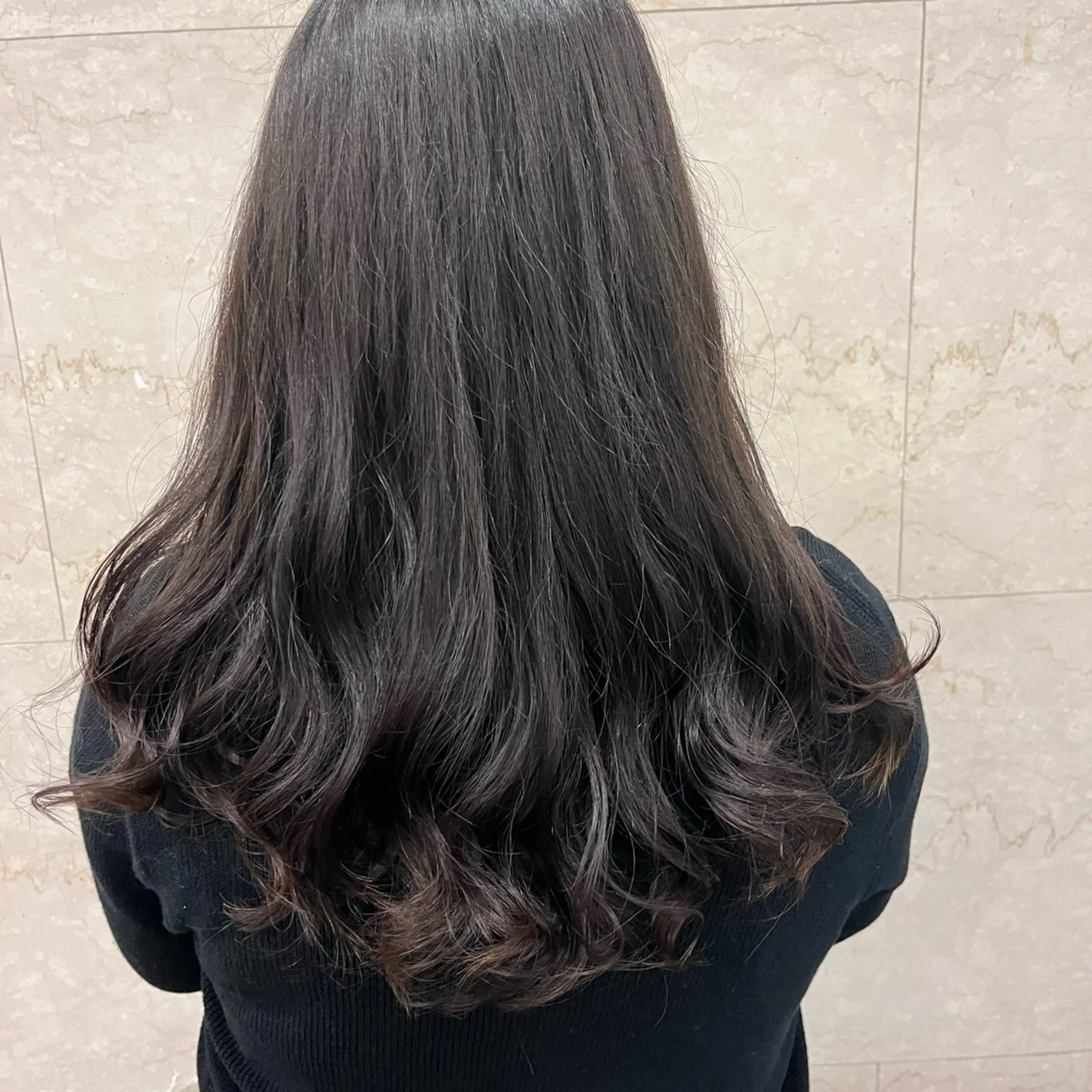 ロング 太田 渚遊のヘアスタイル