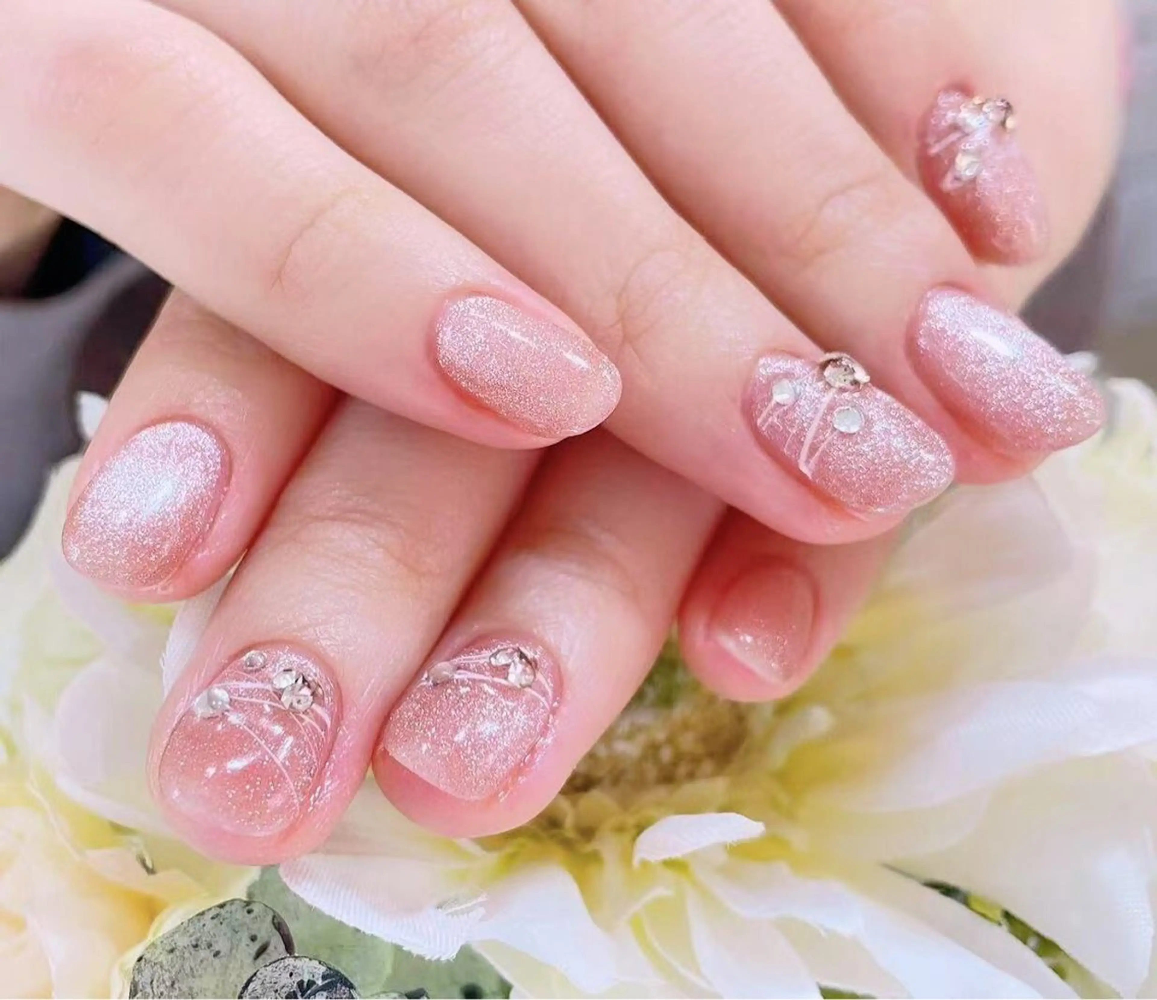 ネイル 韓国ネイル H&B 楊のネイルデザイン