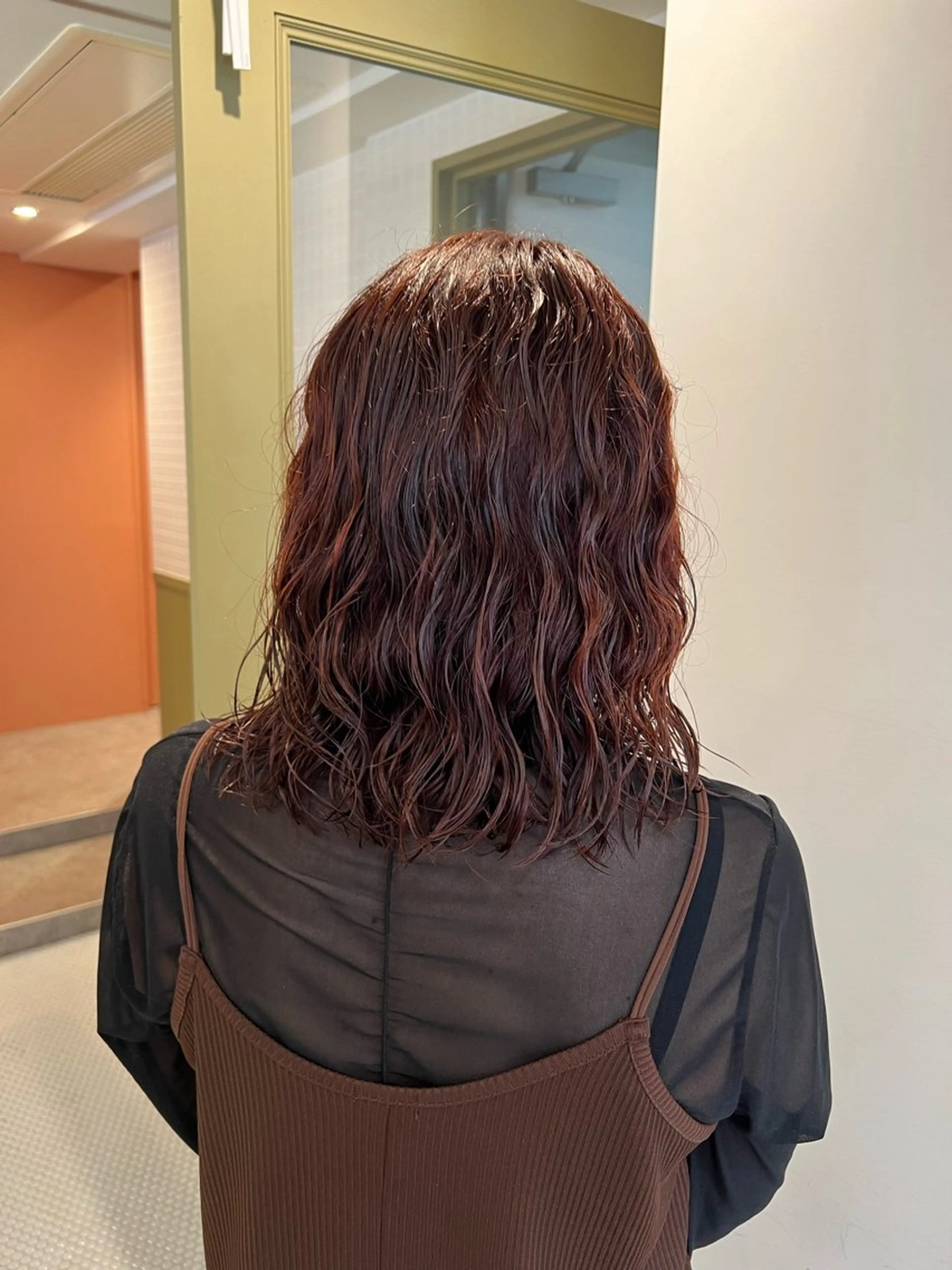 ミディアム パーマ メンズカット /パーマ🍀田畑玖音のヘアスタイル