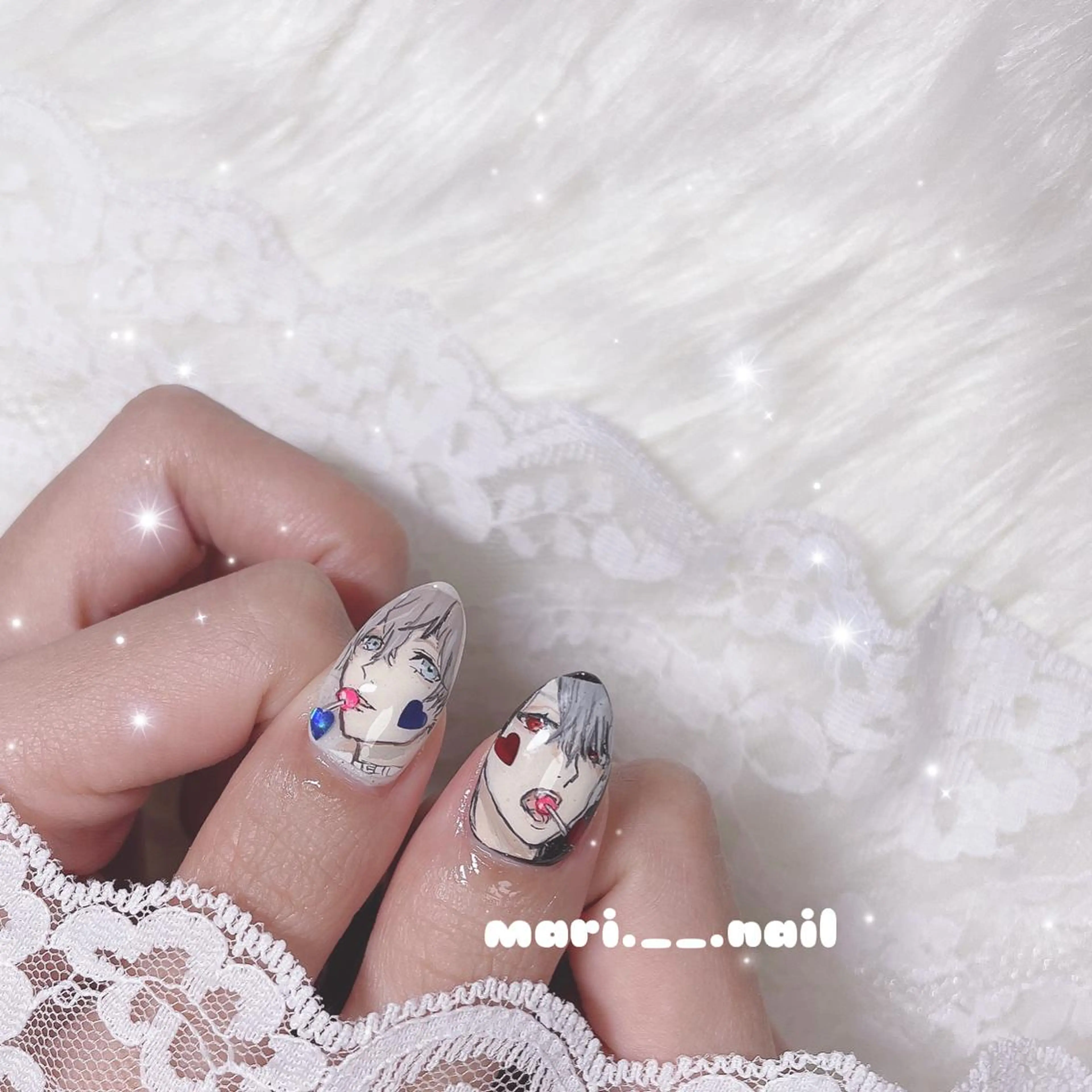 ネイル 🎀 Mayu 🎀痛ネイルのネイルデザイン