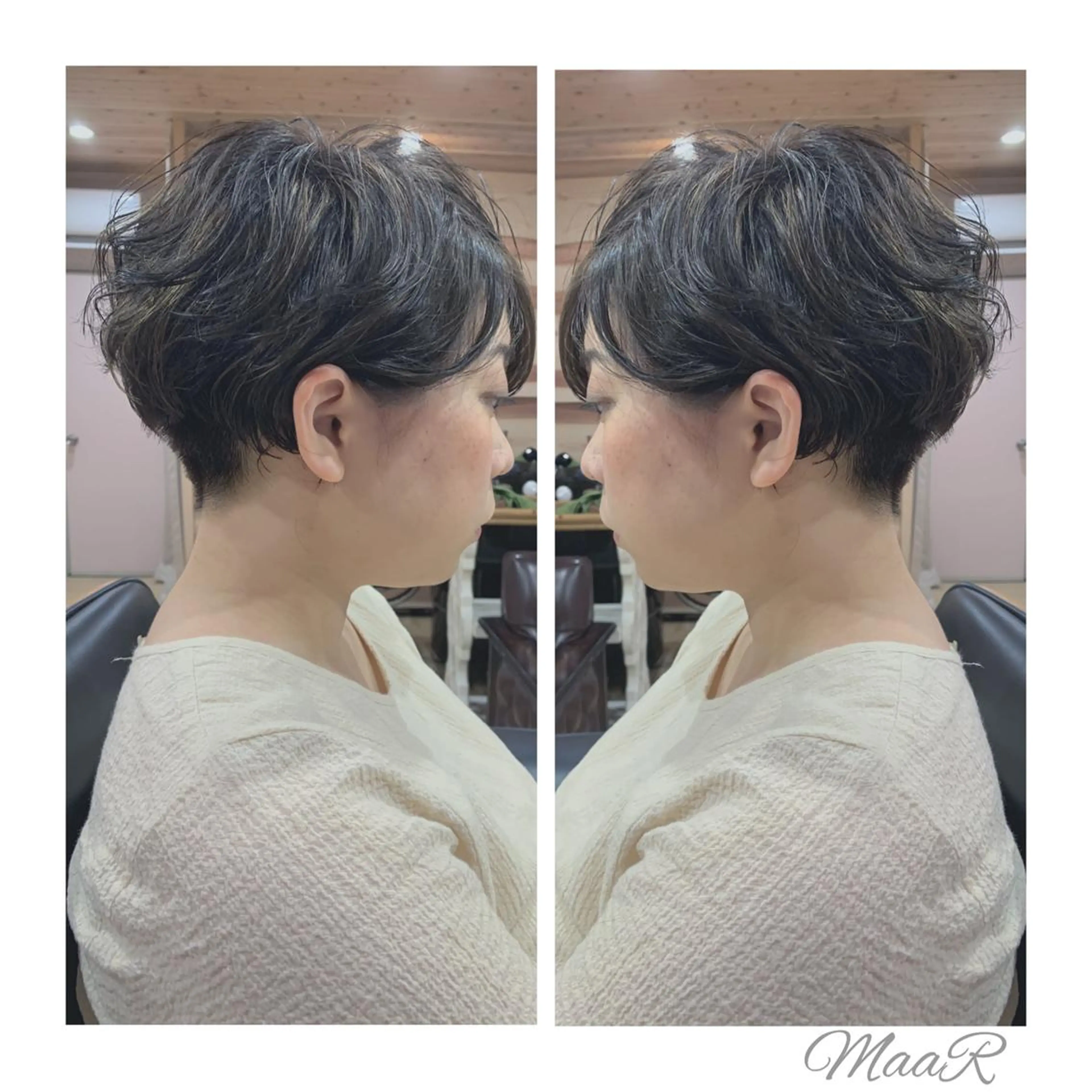 ショート カラー MaaR所属・Asuka Mabuchiのヘアスタイル