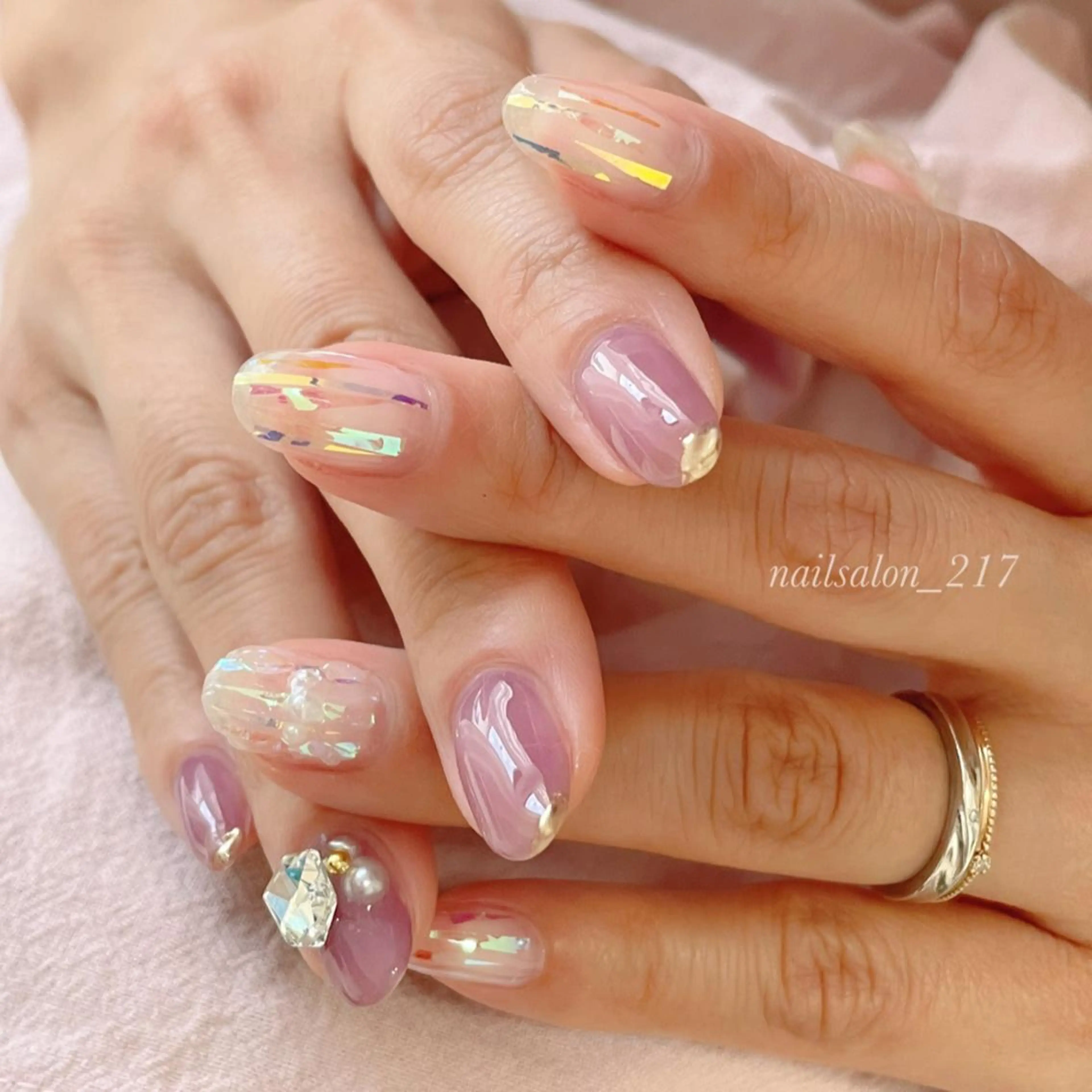 ネイル ハンドネイル nail salon Ni-i-naのネイルデザイン