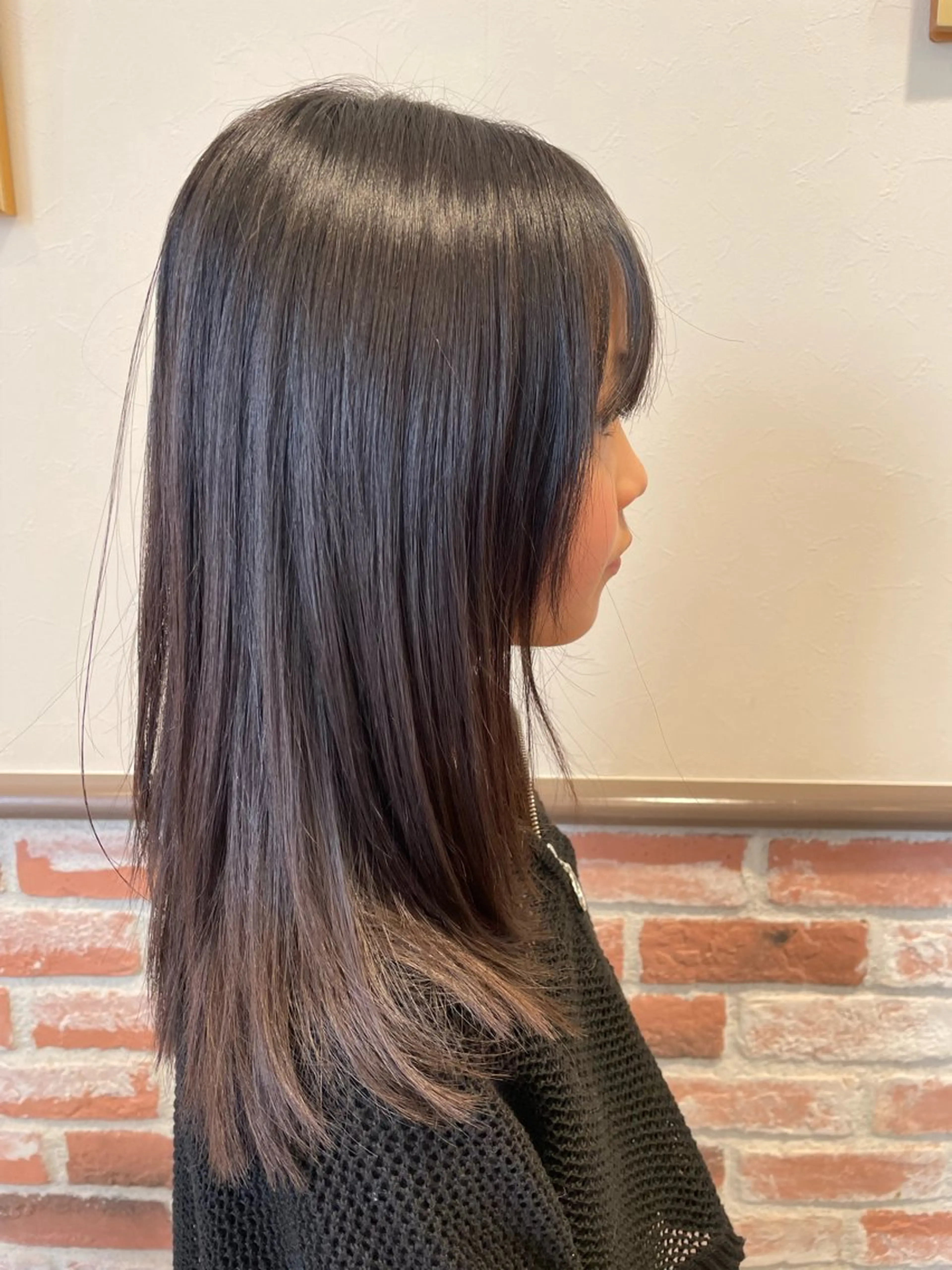 セミロング YUSICA  所沢 イマムラ✳︎✴︎のヘアスタイル