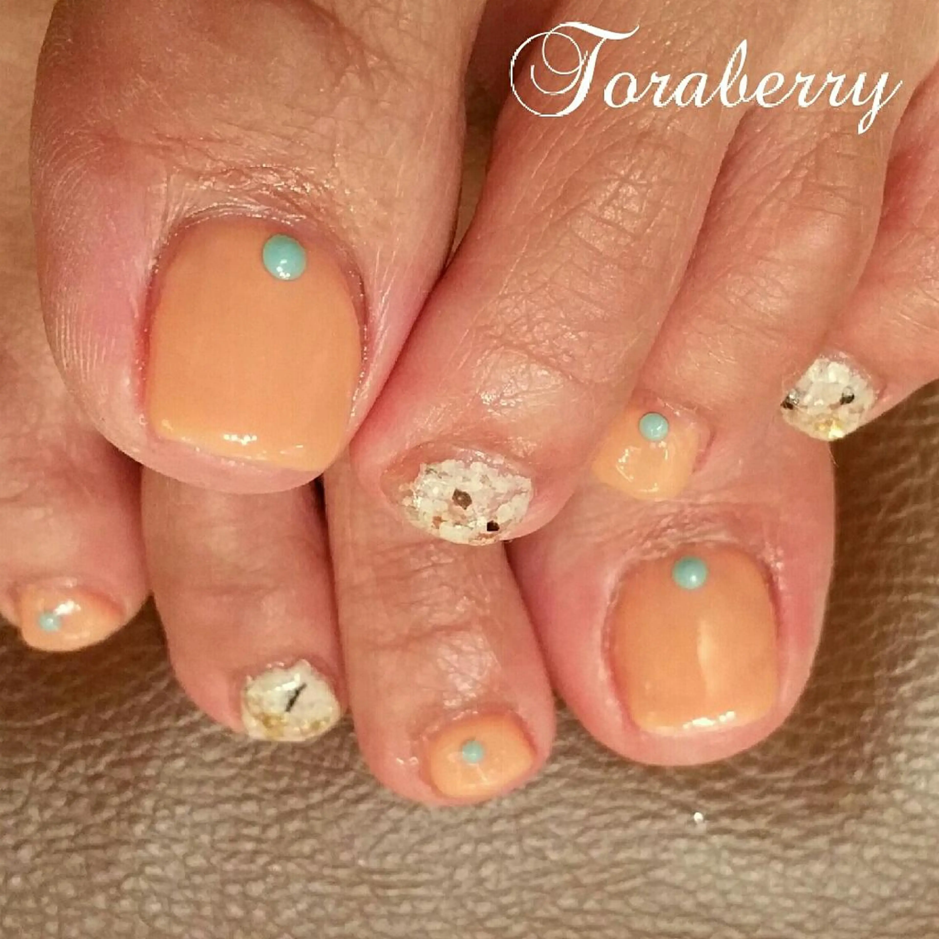 ネイル フットネイル ジェルネイル シンプルネイル ネイリスト なつみのネイルデザイン