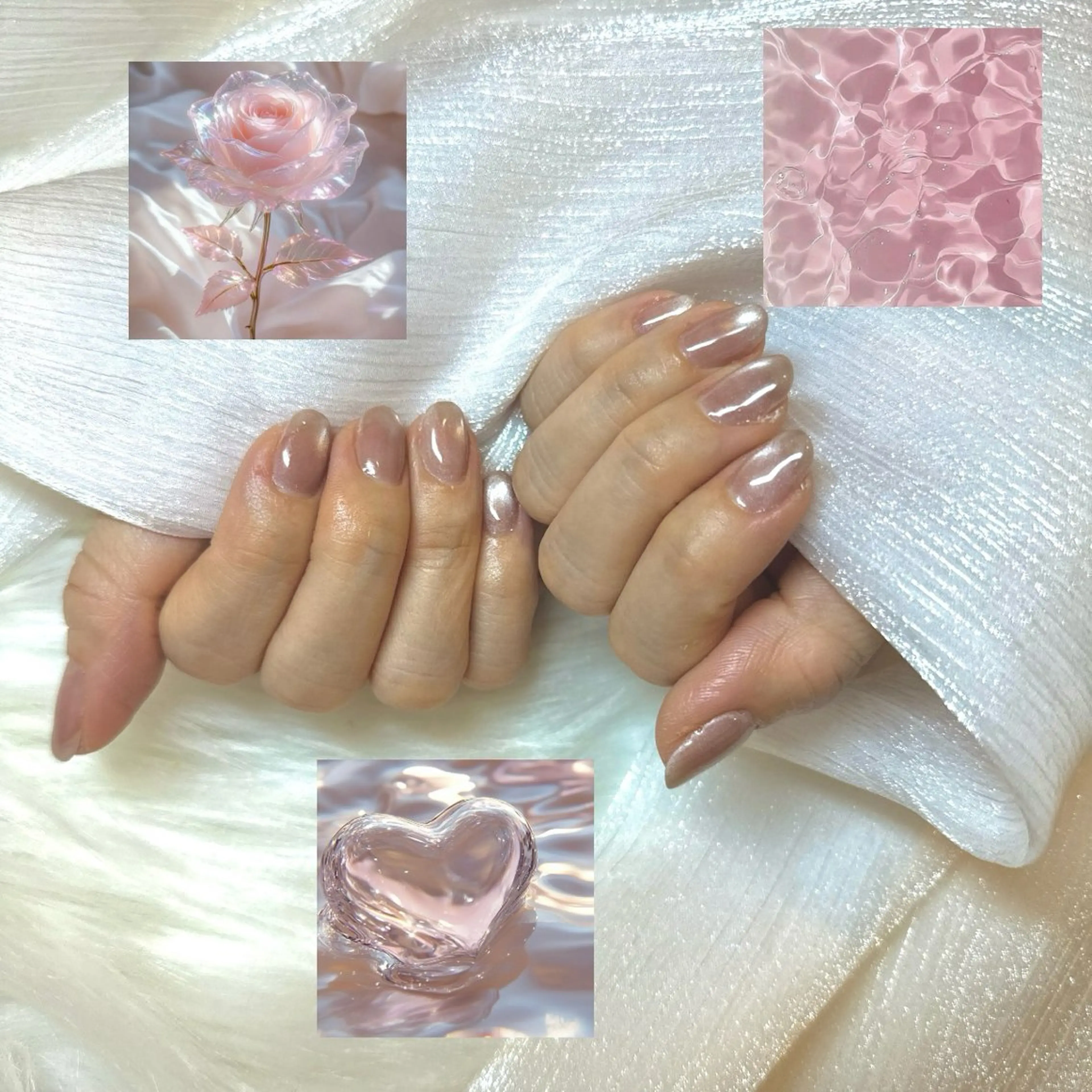 ネイル マグネットネイル ハンドネイル やなじ 🦊🦋のネイルデザイン