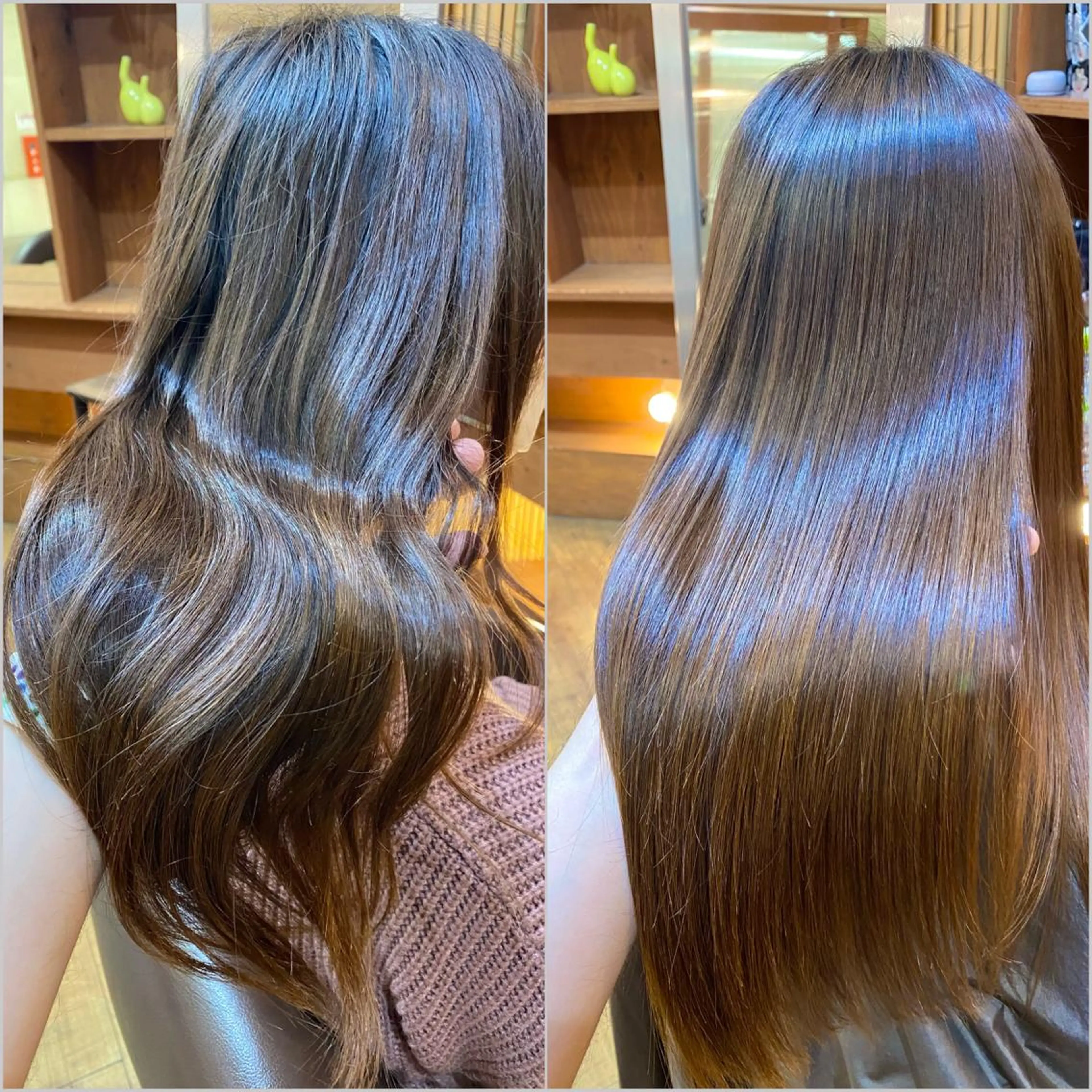 セミロング 縮毛矯正 カット 縮毛矯正 トリートメント 菅村 勇亮のヘアスタイル