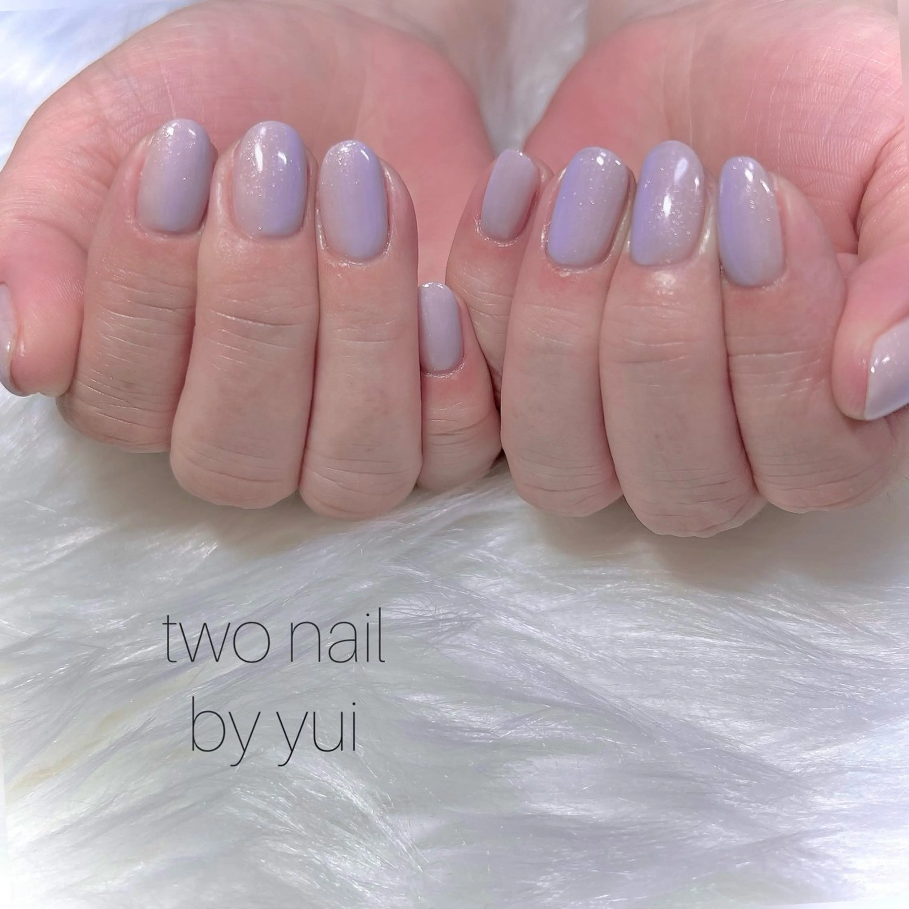 ネイル アートネイル グラデーション ネイルチップ ホワイト ハンドネイル two nailのネイルデザイン