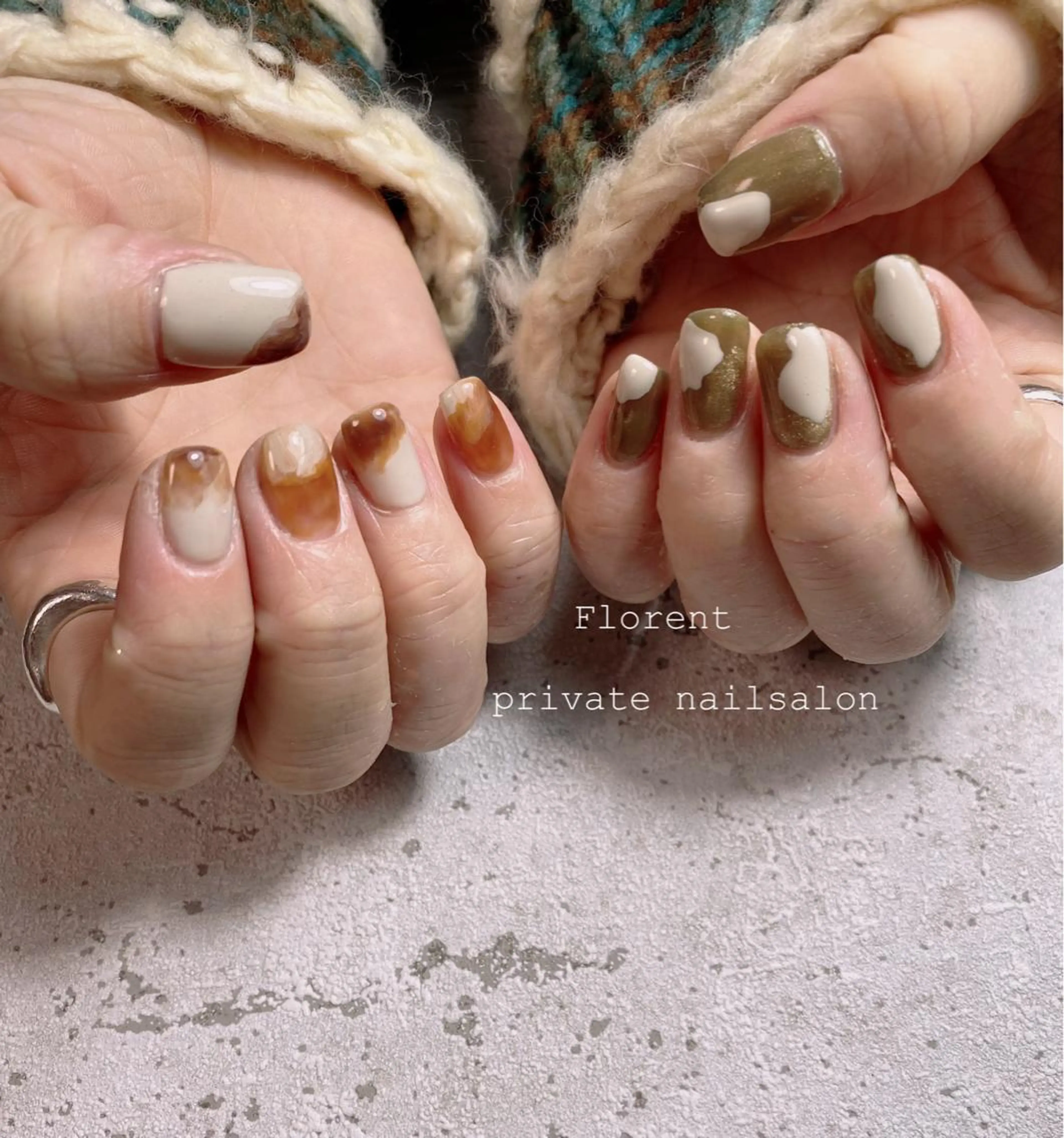 ネイル ハンドネイル florent nailのネイルデザイン