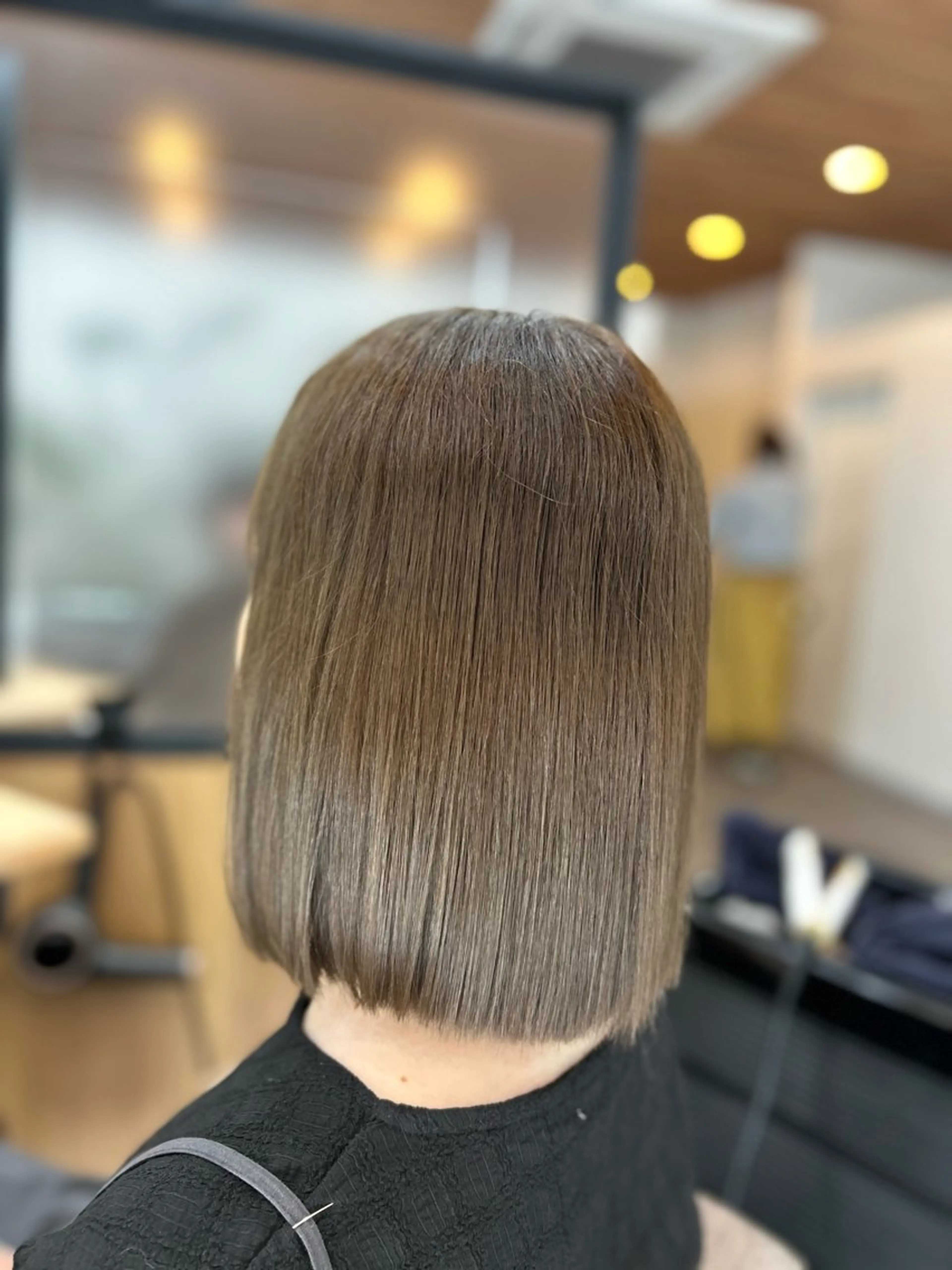 カラー 竹内 都のヘアスタイル
