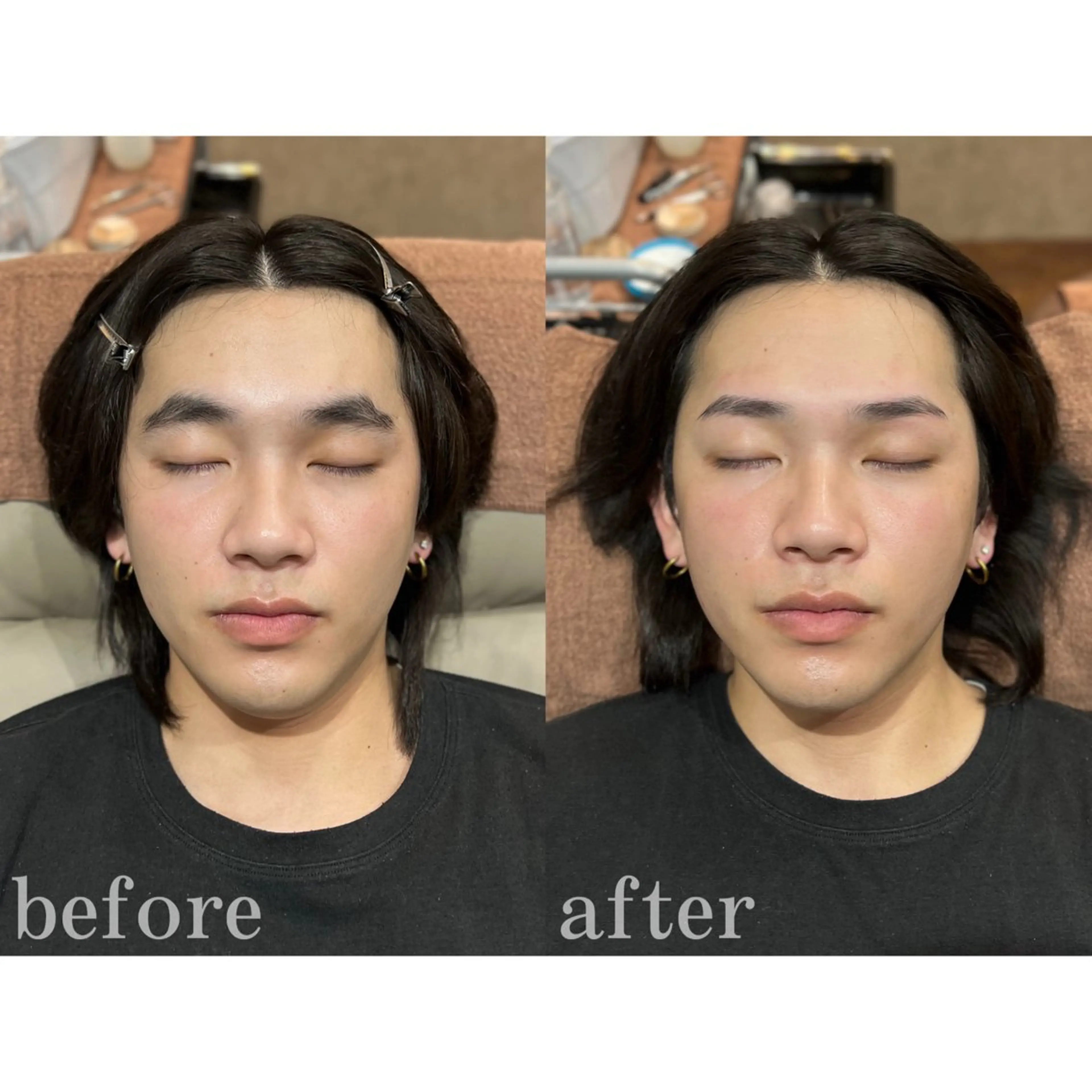 眉毛ワックス(カット、毛抜き込み)の写真