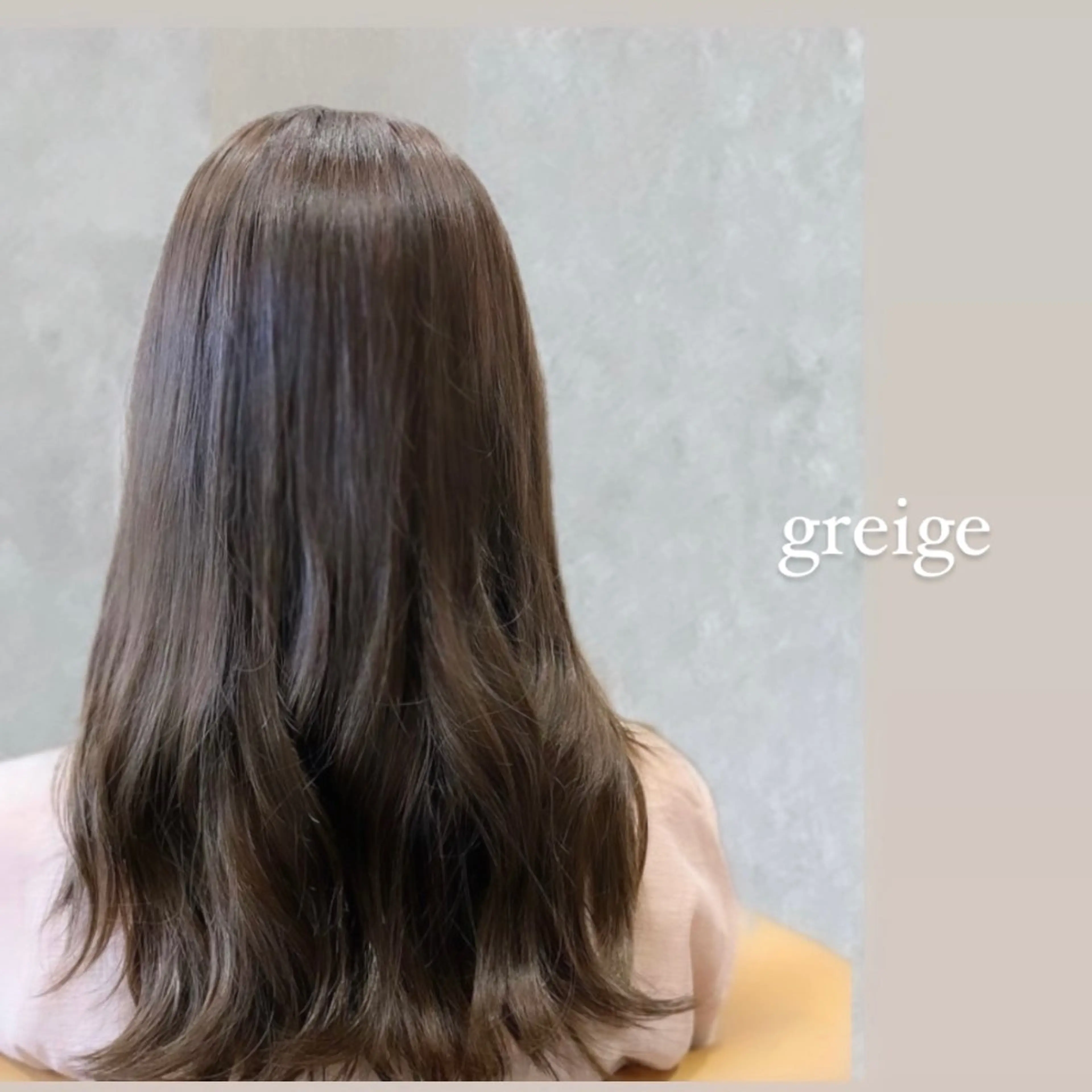 ロング カラー グレージュ 🩵MAMI🩵 【enx鶴ヶ峰店】のヘアスタイル