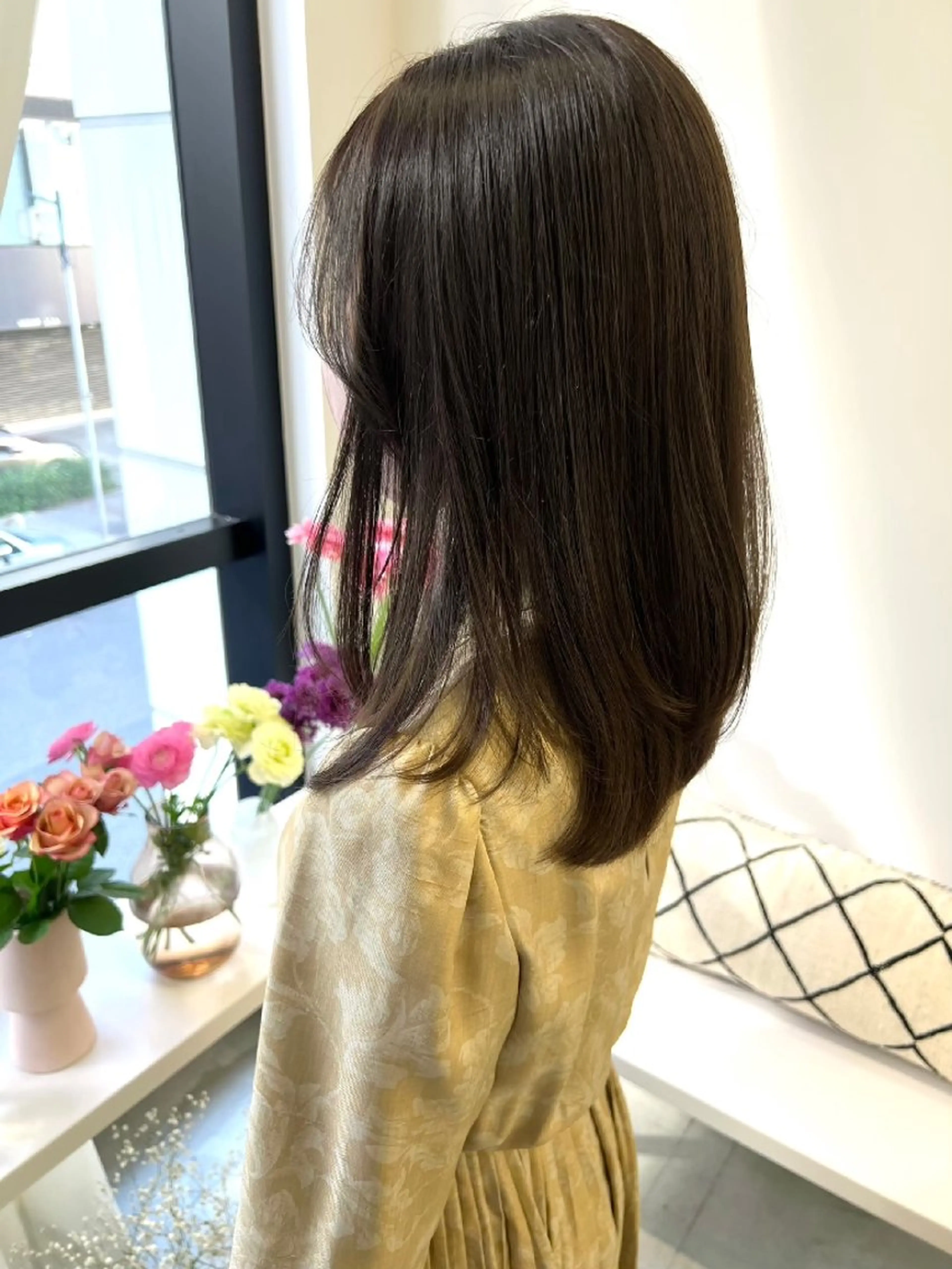 カラー ヘアカラー 🎀花屋併設サロン 荘司まゆり🎀‪‪のヘアスタイル