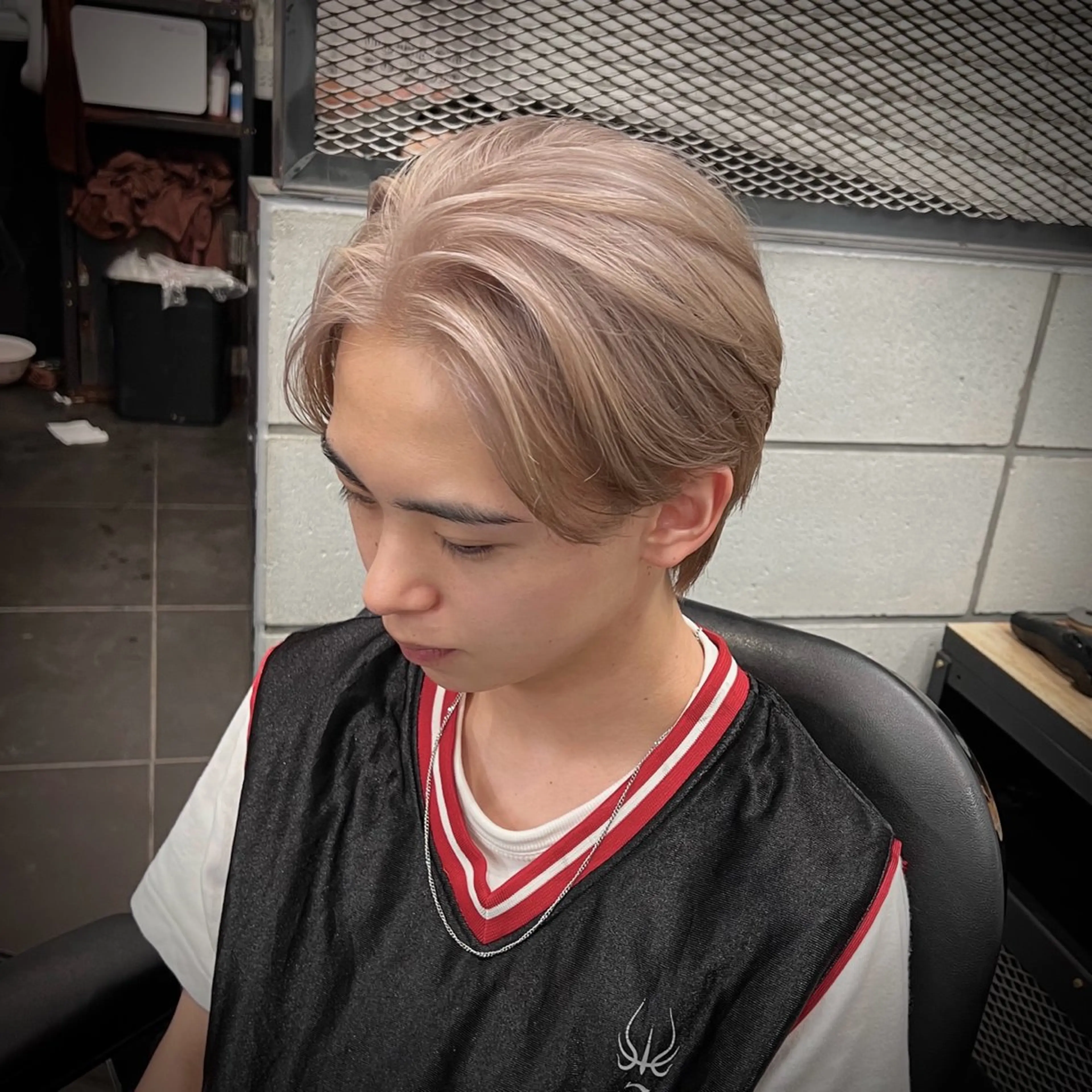 メンズ カット ヘアカラー トリートメント メンズ特化/パーマ/ メッシュ/竜成のヘアスタイル