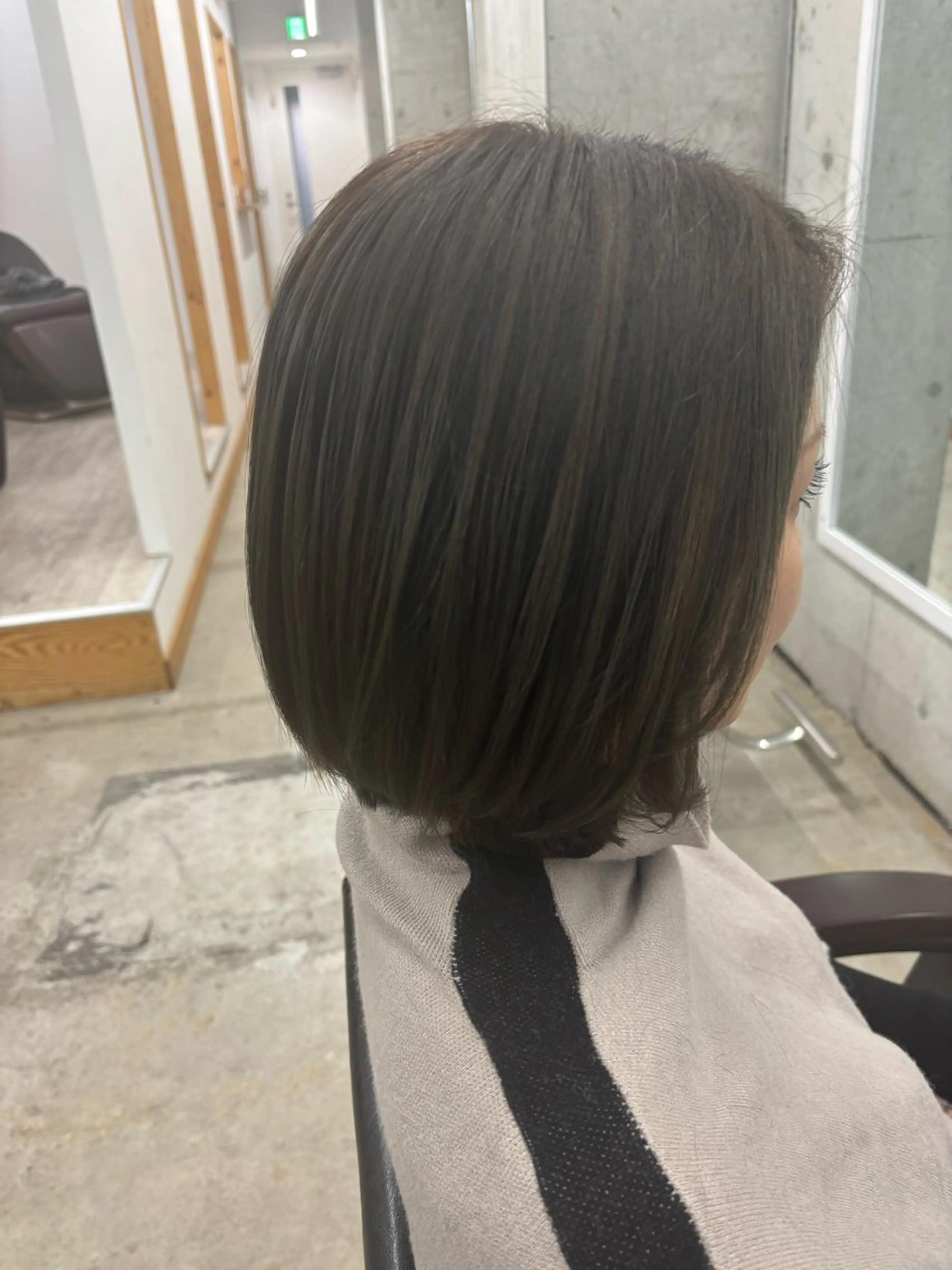 ショート カラー ブラウンカラー ボブ ✨ブリーチなし透明感 ✨カラー💍Yuriのヘアスタイル