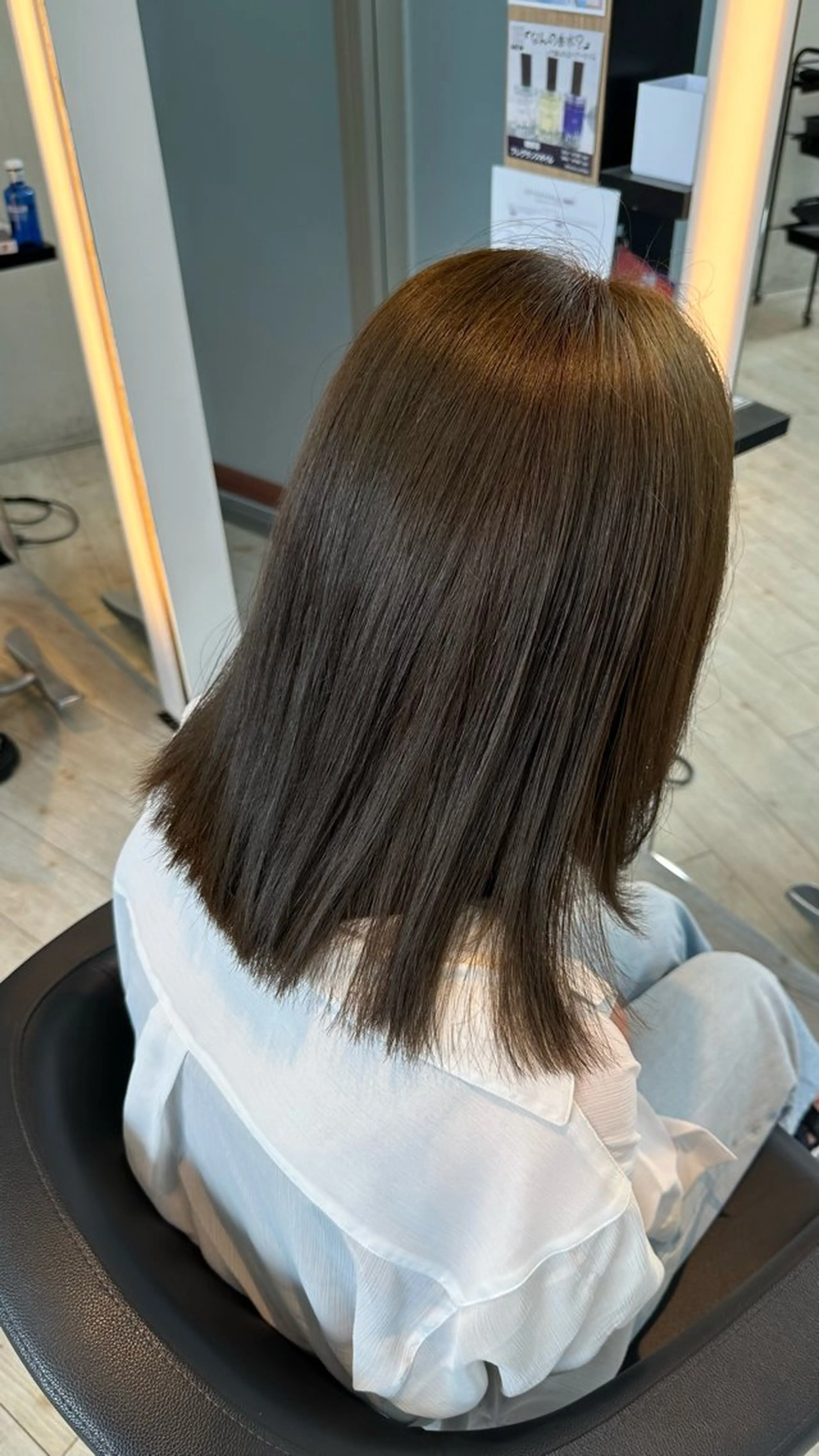 セミロング カラー ヘアカラー Yamato/ 韓国ヘア/栄のヘアスタイル