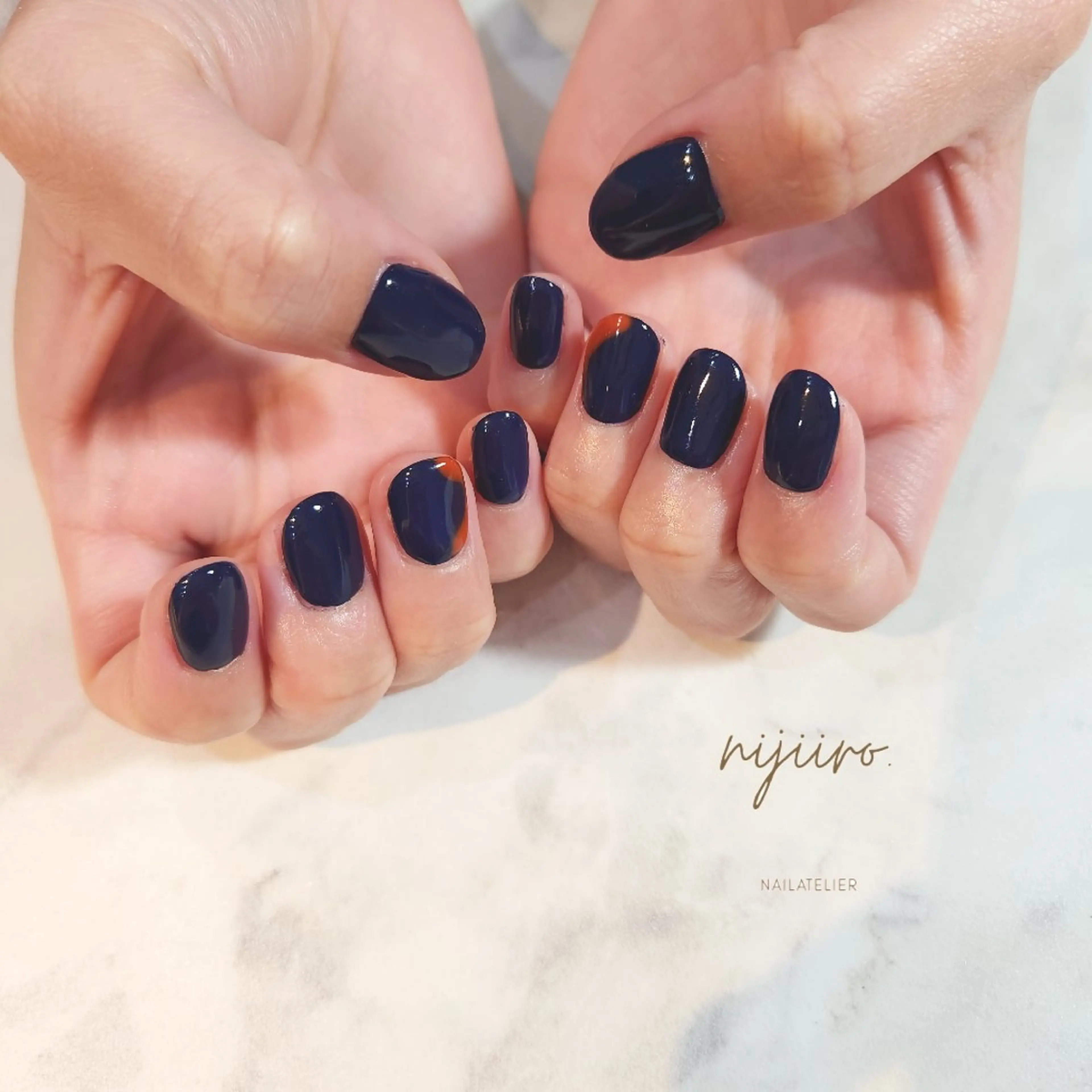 ネイル ハンドネイル nailatelier nijiiro.所属・nijiiro🌈 サトウのネイルデザイン