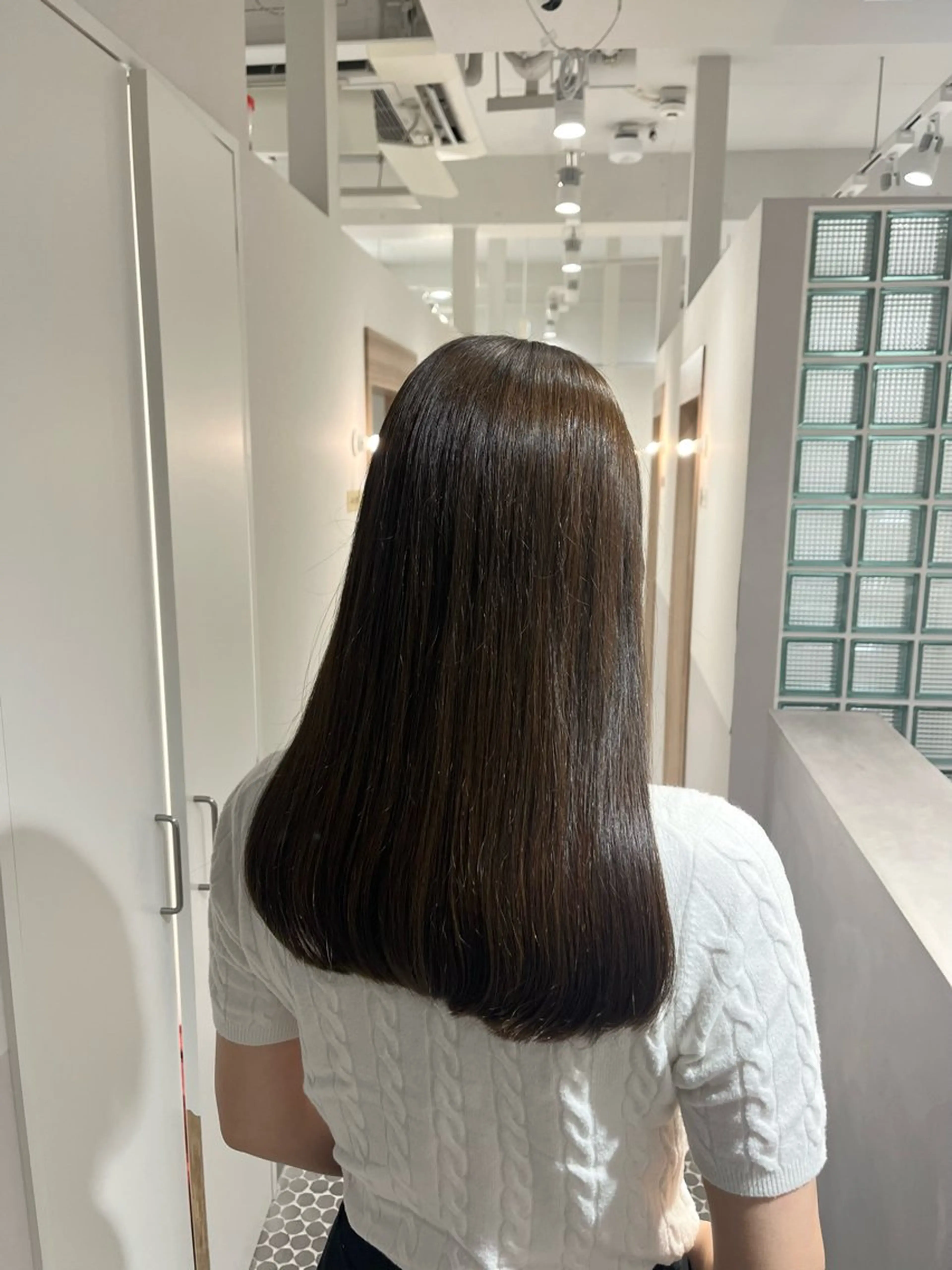 ロング カット トリートメント SALOWIN大宮crest所属・艶透明感カラー/レイ ヤー🌻/rioのヘアスタイル