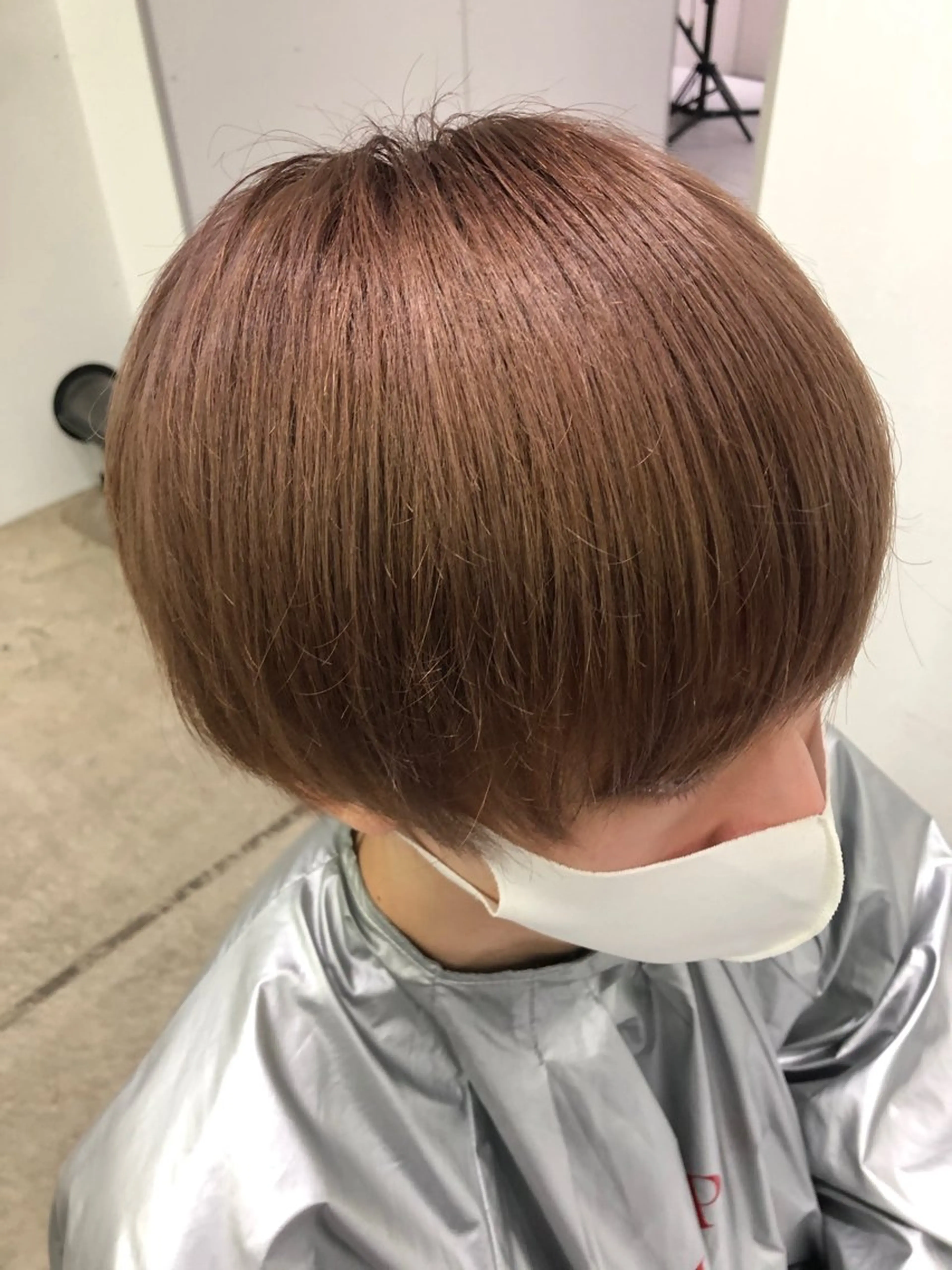 カラー メンズ メンズブリーチ ベージュカラー ブリーチ メンズ縮毛矯正/折羽 翔也のヘアスタイル