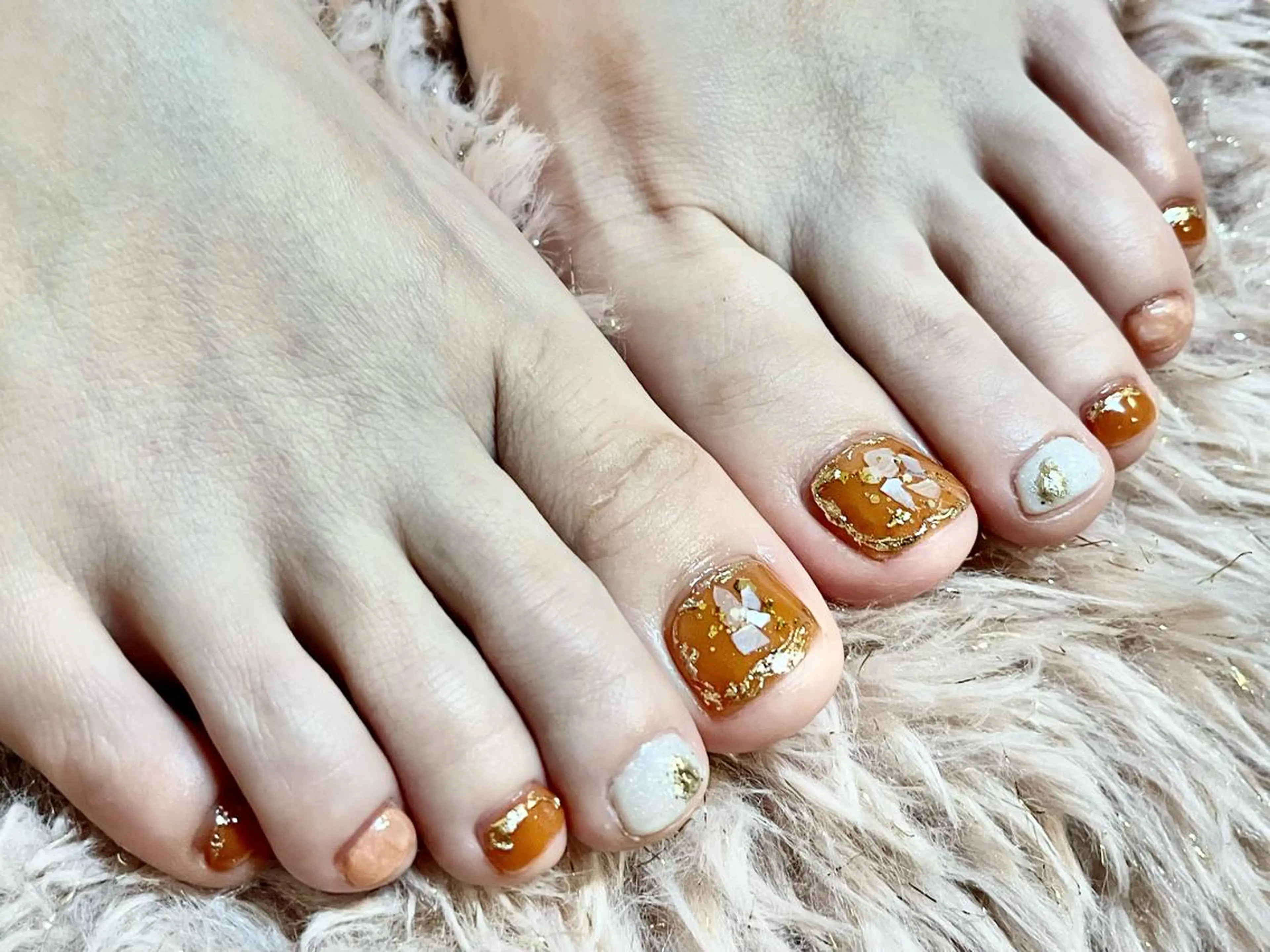 ネイル フットネイル Rosa NAILのネイルデザイン