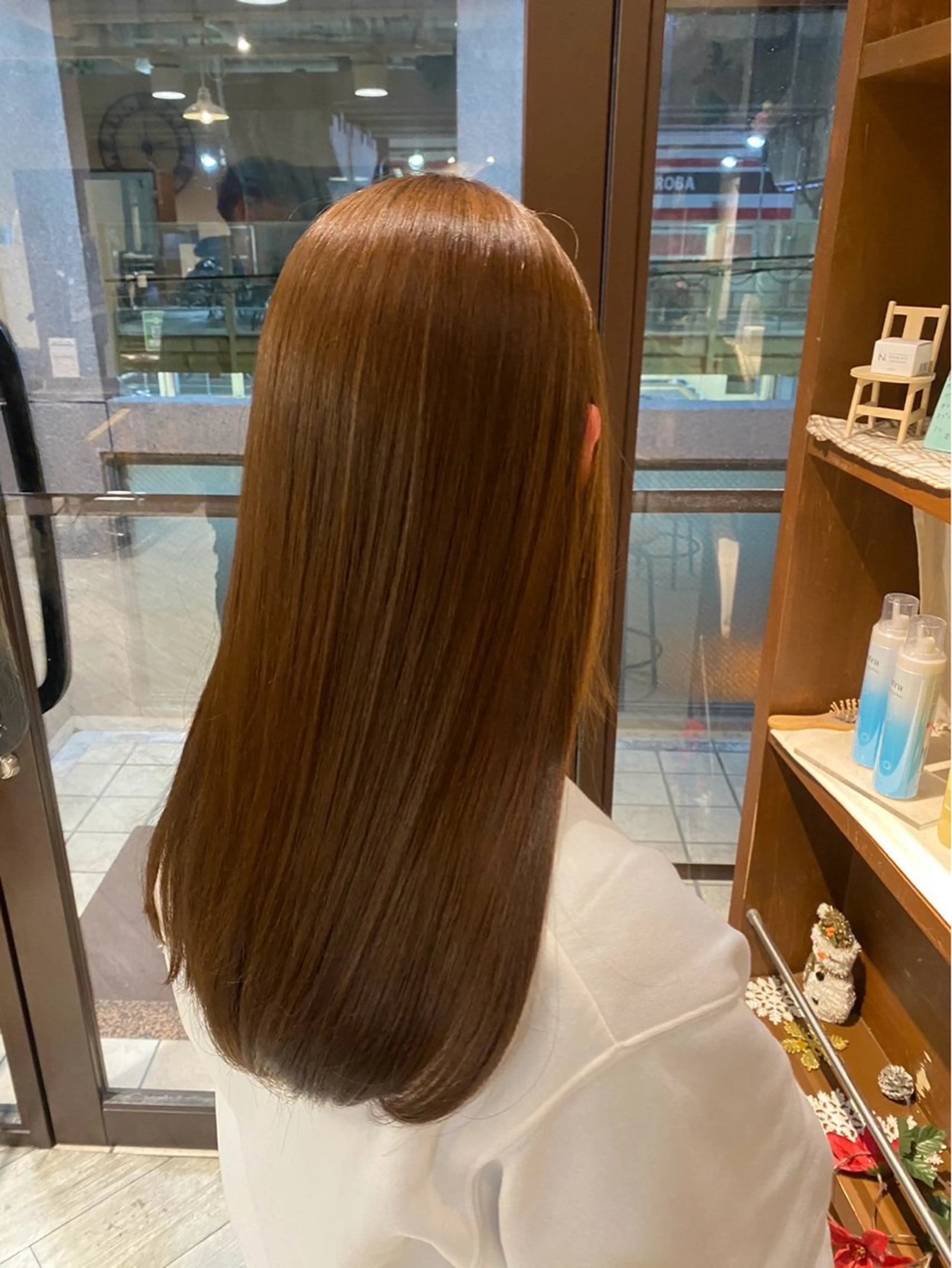 ロング カラー Lee vita 上新庄所属・𐙚 ꜱᴀɴᴀ 𐙚のヘアスタイル