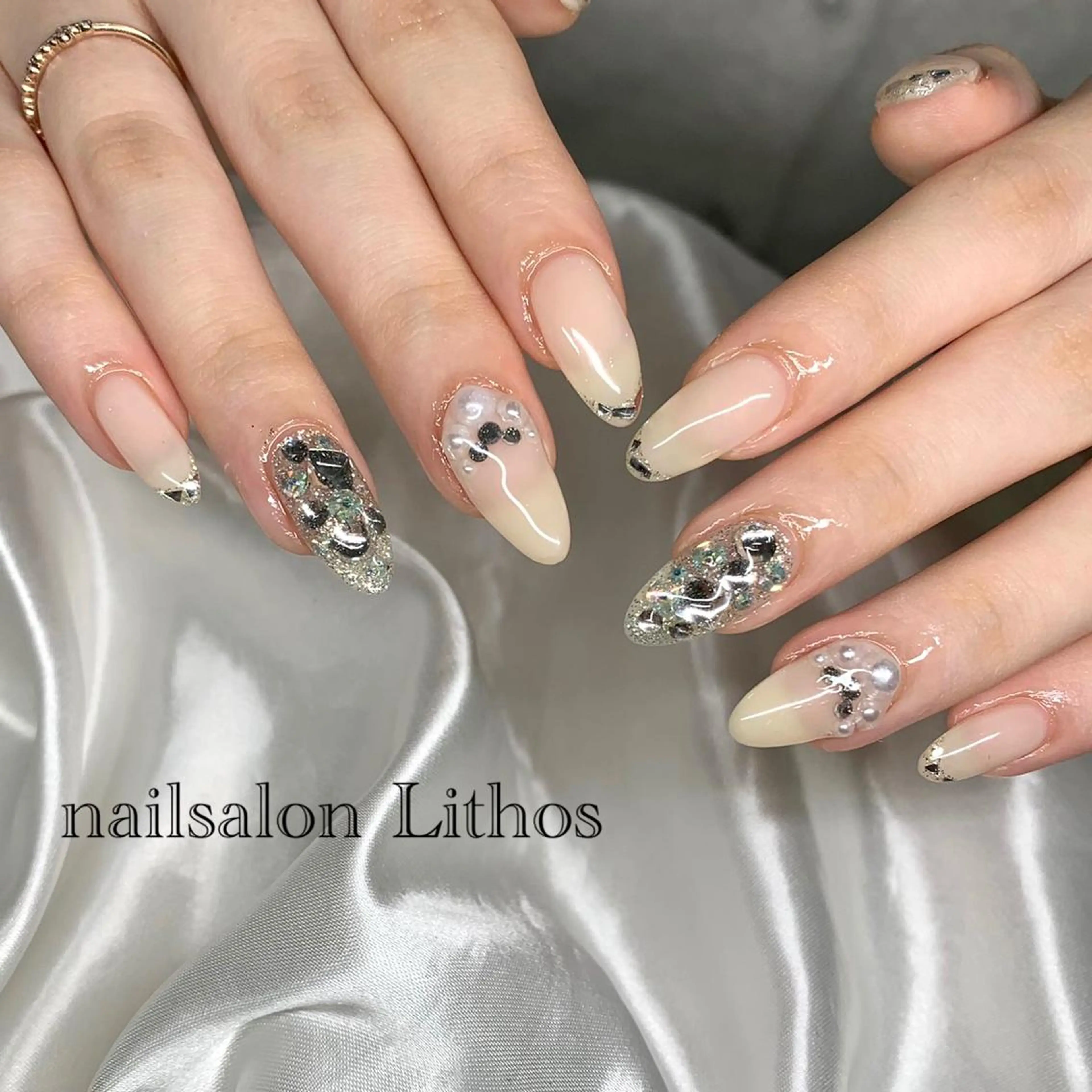 ネイル アートネイル ハンドネイル nailsalon Lithos所属・nailsalon Recontreのネイルデザイン