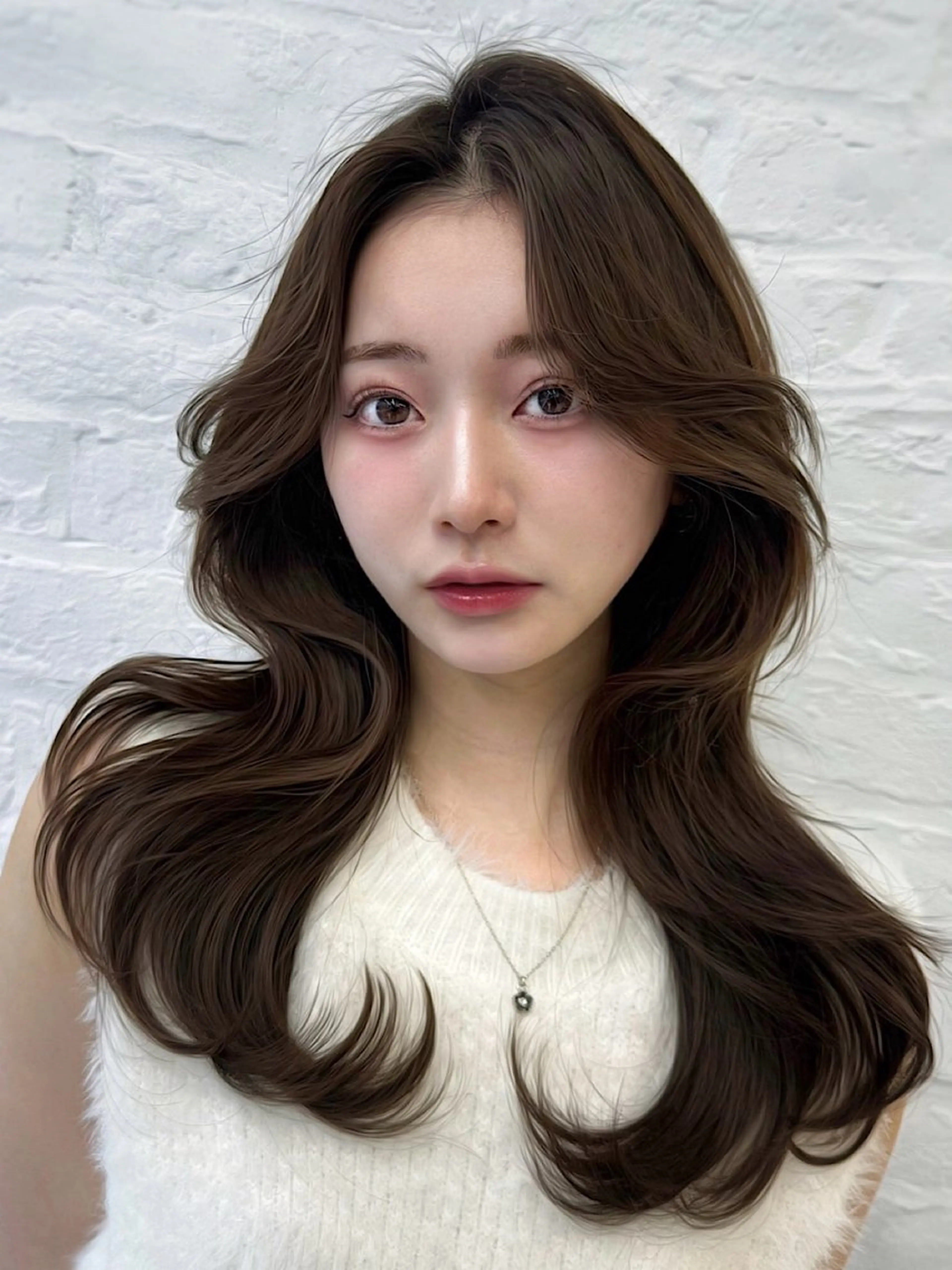 セミロング 映える顔まわり/前髪 特化 💗 ユキマのヘアスタイル