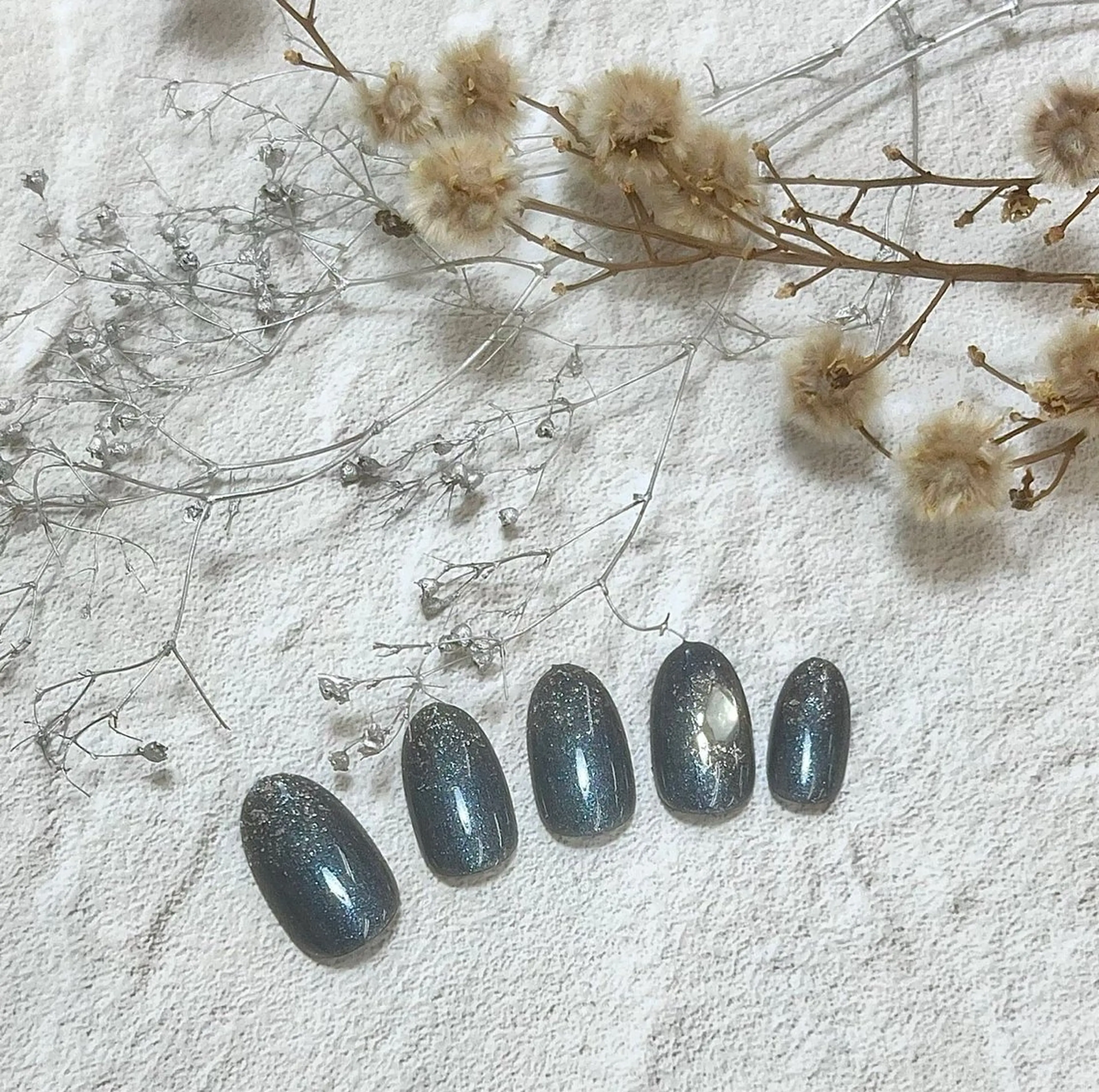 ネイル ⭐︎休業中の練習⭐︎ JNA認定講師髙橋のネイルデザイン