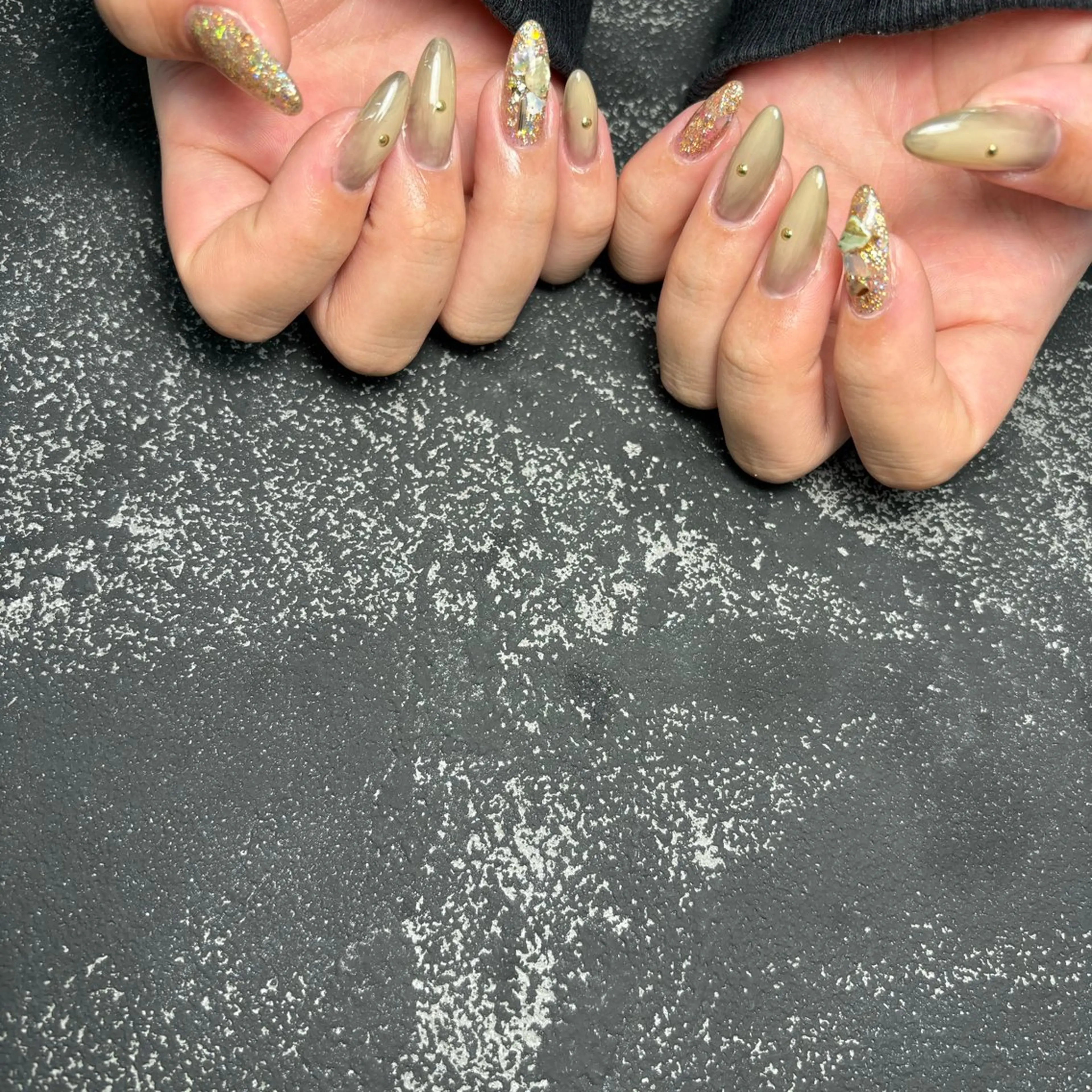 ロング ハンドネイル Nailsalon Reoのネイルデザイン